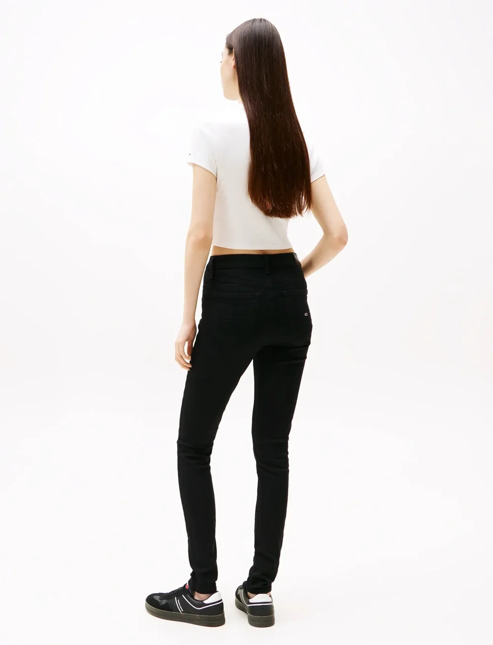Tommy Jeans - NORA MD SKN DH4288 - skinny jeans - denim black - 5