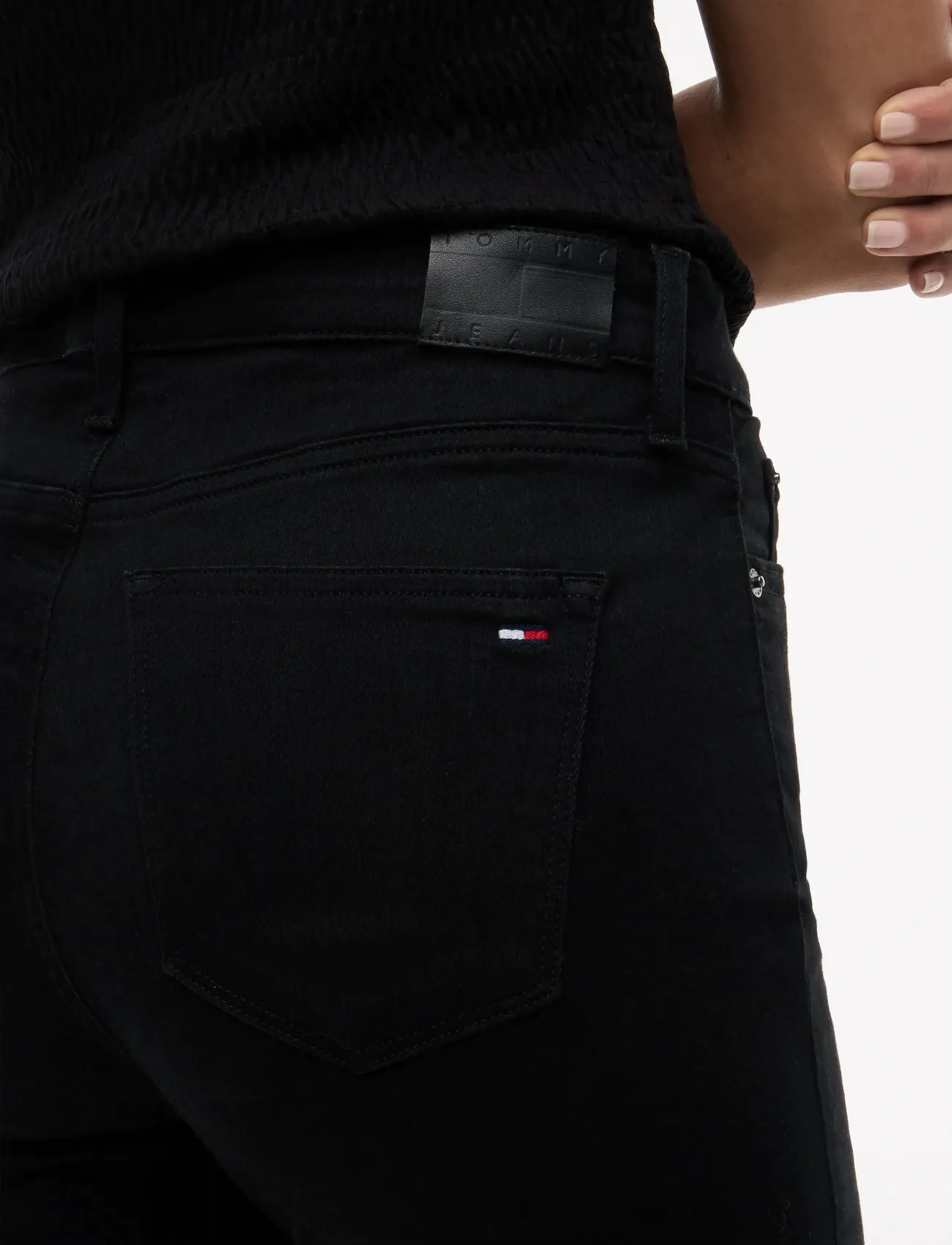 Tommy Jeans - NORA MD SKN DH4288 - skinny jeans - denim black - 5
