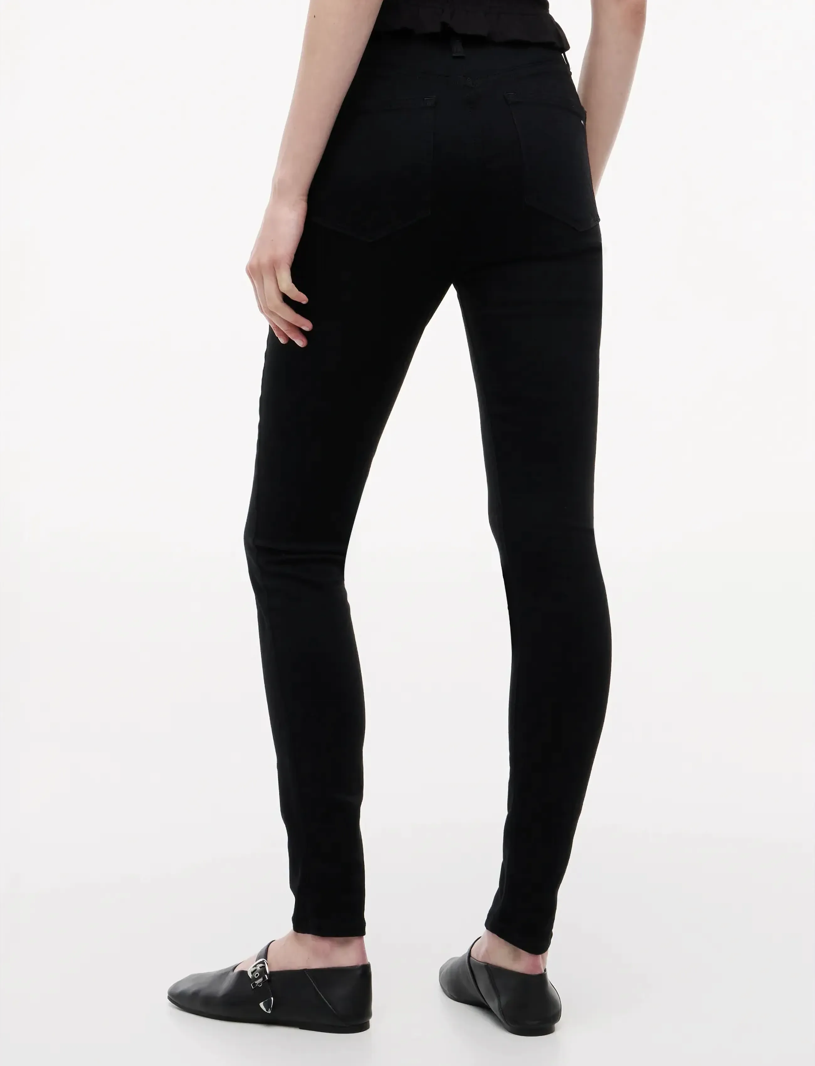 Tommy Jeans - SYLVIA HGH SKN DH4288 - skinny jeans - denim black - 3