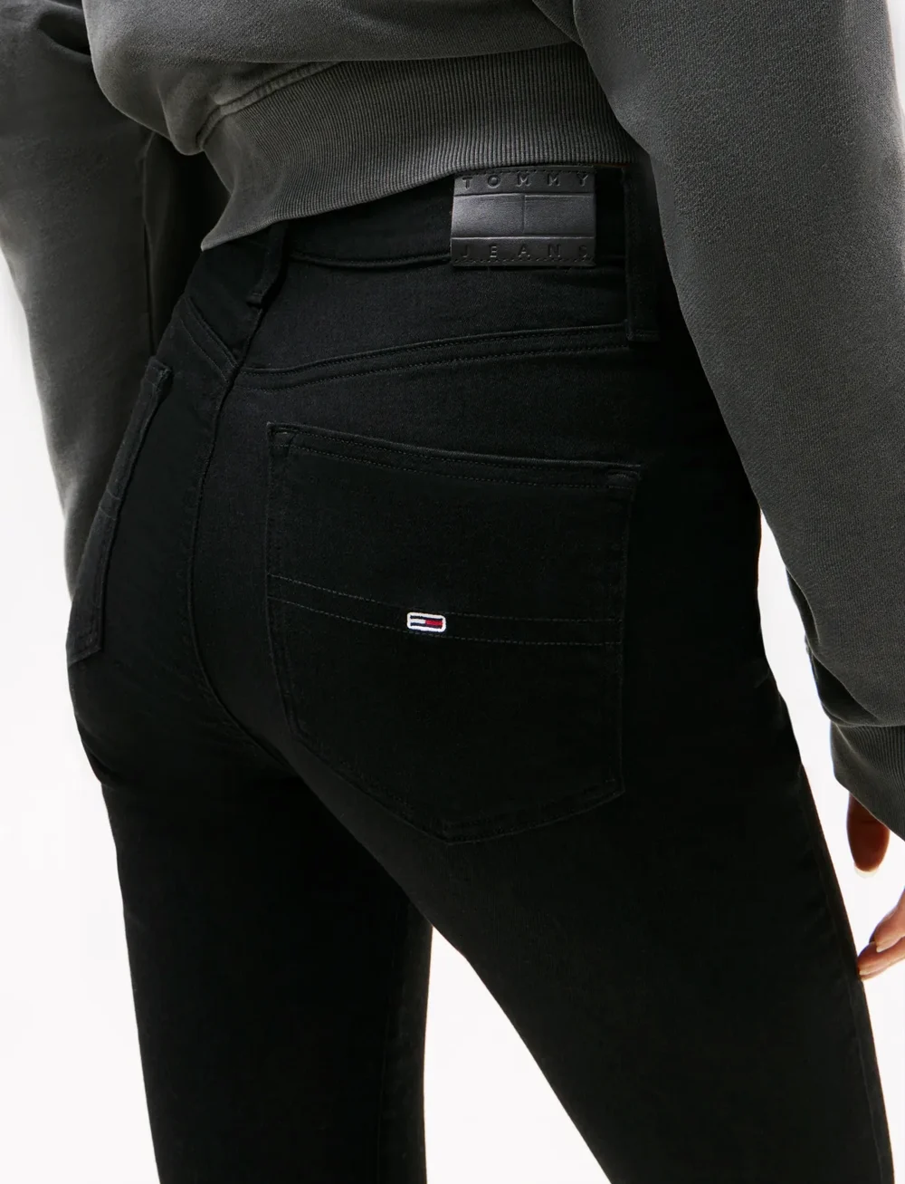 Tommy Jeans - SYLVIA HGH SKN DH4288 - skinny jeans - denim black - 4