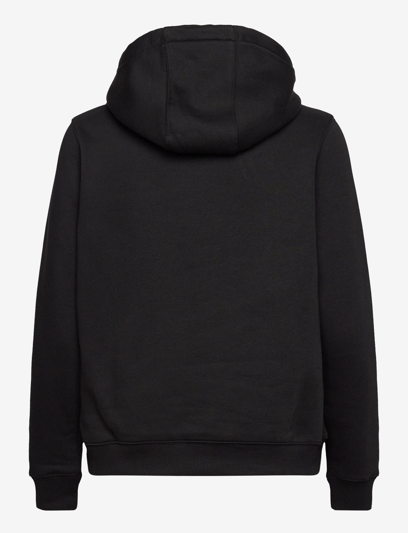 Tommy Jeans - TJW REG S FLAG HOODIE - kapuutsiga dressipluusid - black - 2