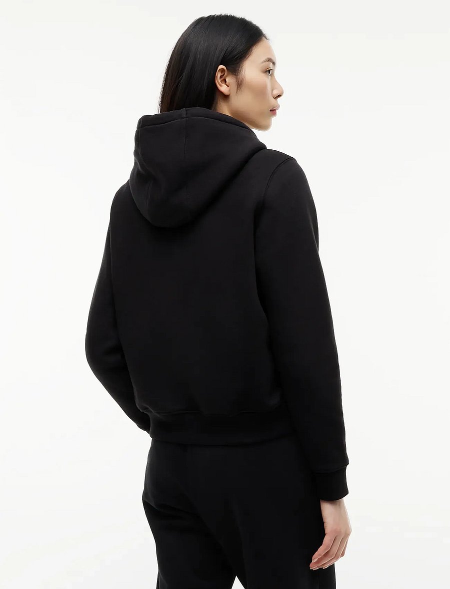 Tommy Jeans - TJW REG S FLAG HOODIE - kapuutsiga pusad - black - 3