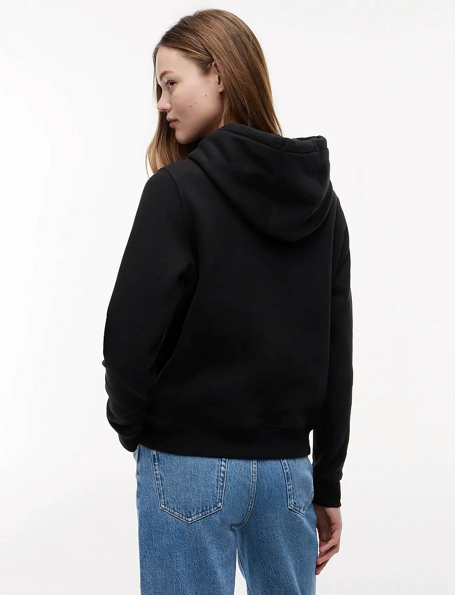 Tommy Jeans - TJW REG S FLAG HOODIE - hoodies - black - 3