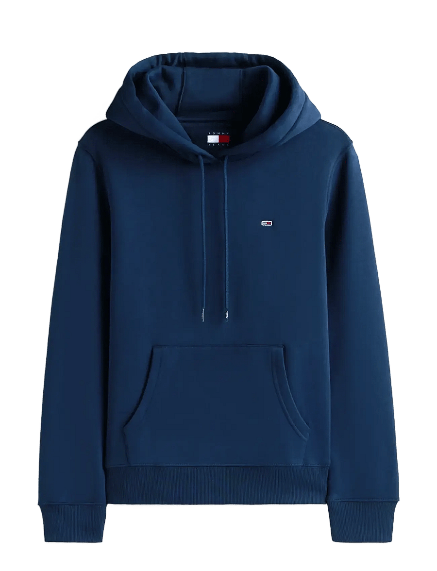 Tommy Jeans - TJW REG S FLAG HOODIE - kapuutsiga pusad - dark night navy - 1