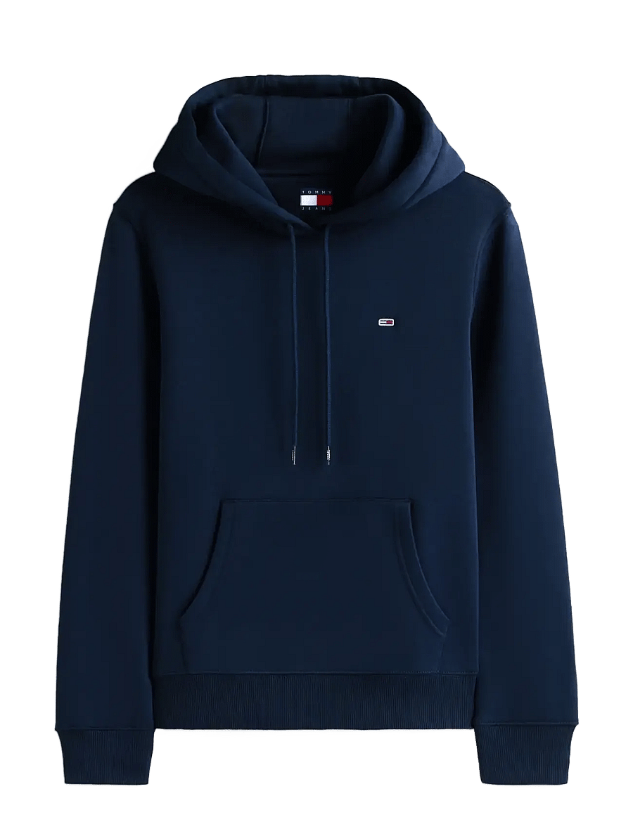 Tommy Jeans - TJW REG S FLAG HOODIE - kapuutsiga pusad - dark night navy - 1