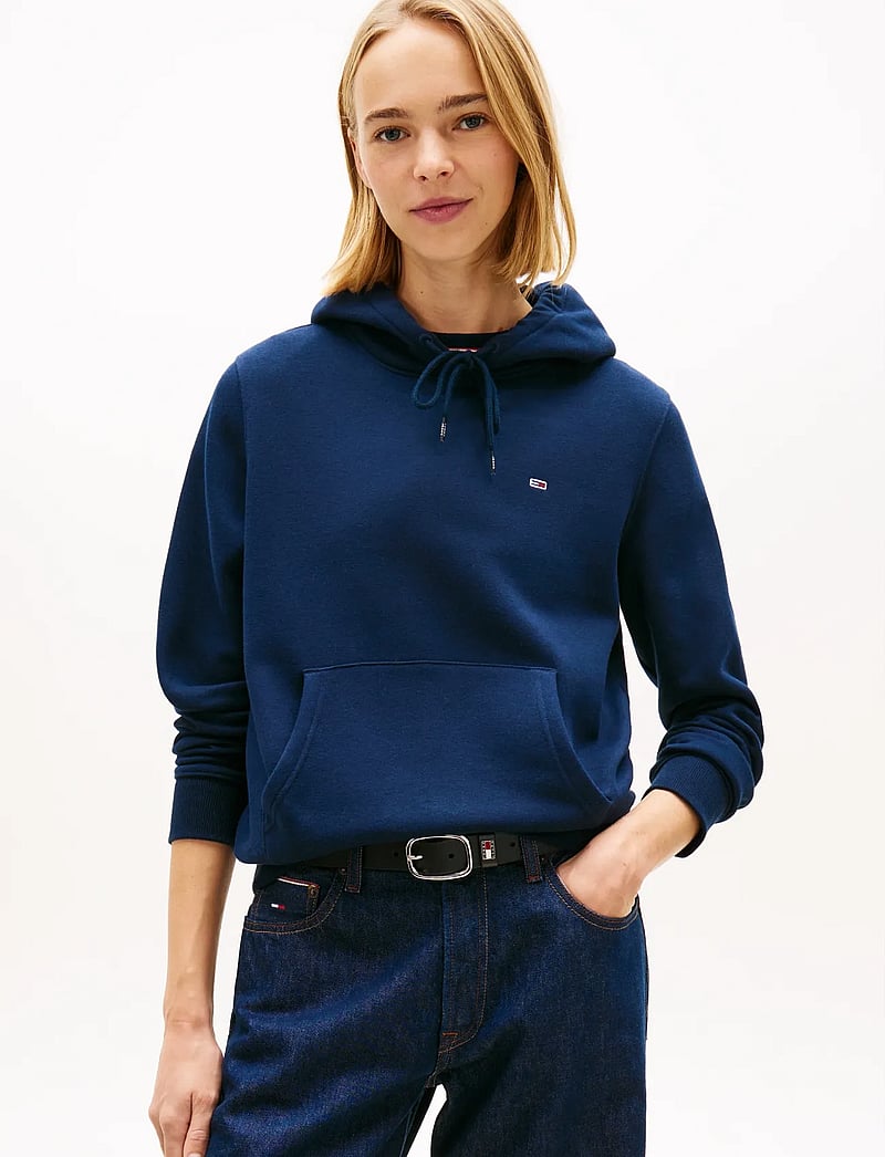 Tommy Jeans - TJW REG S FLAG HOODIE - hoodies - dark night navy - 3