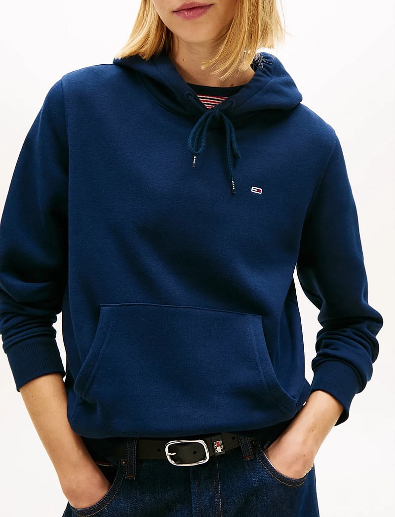 Tommy Jeans - TJW REG S FLAG HOODIE - hoodies - dark night navy - 5