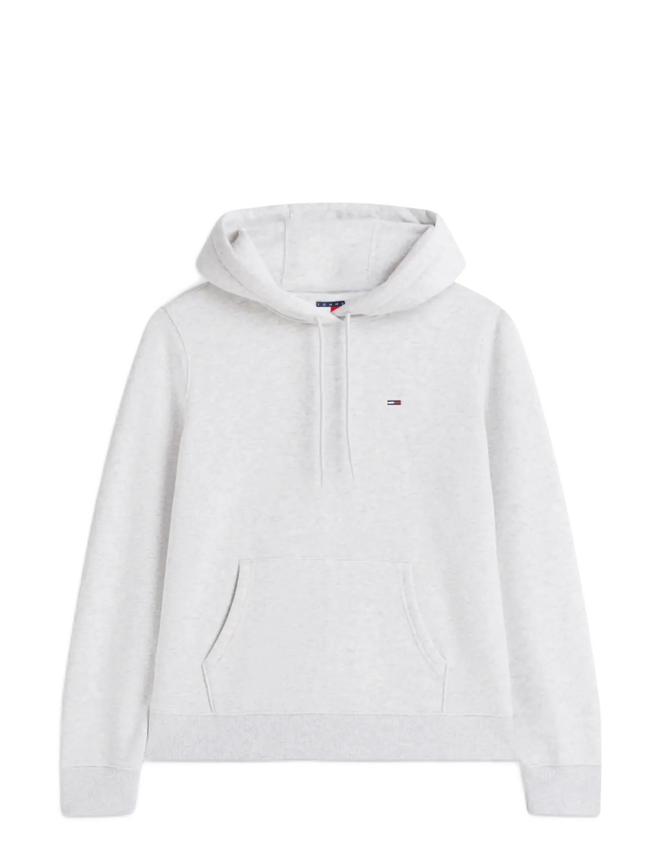 Tommy Jeans TJW REG S FLAG HOODIE - Kollektioner - ICE GREY HEATHER / grey