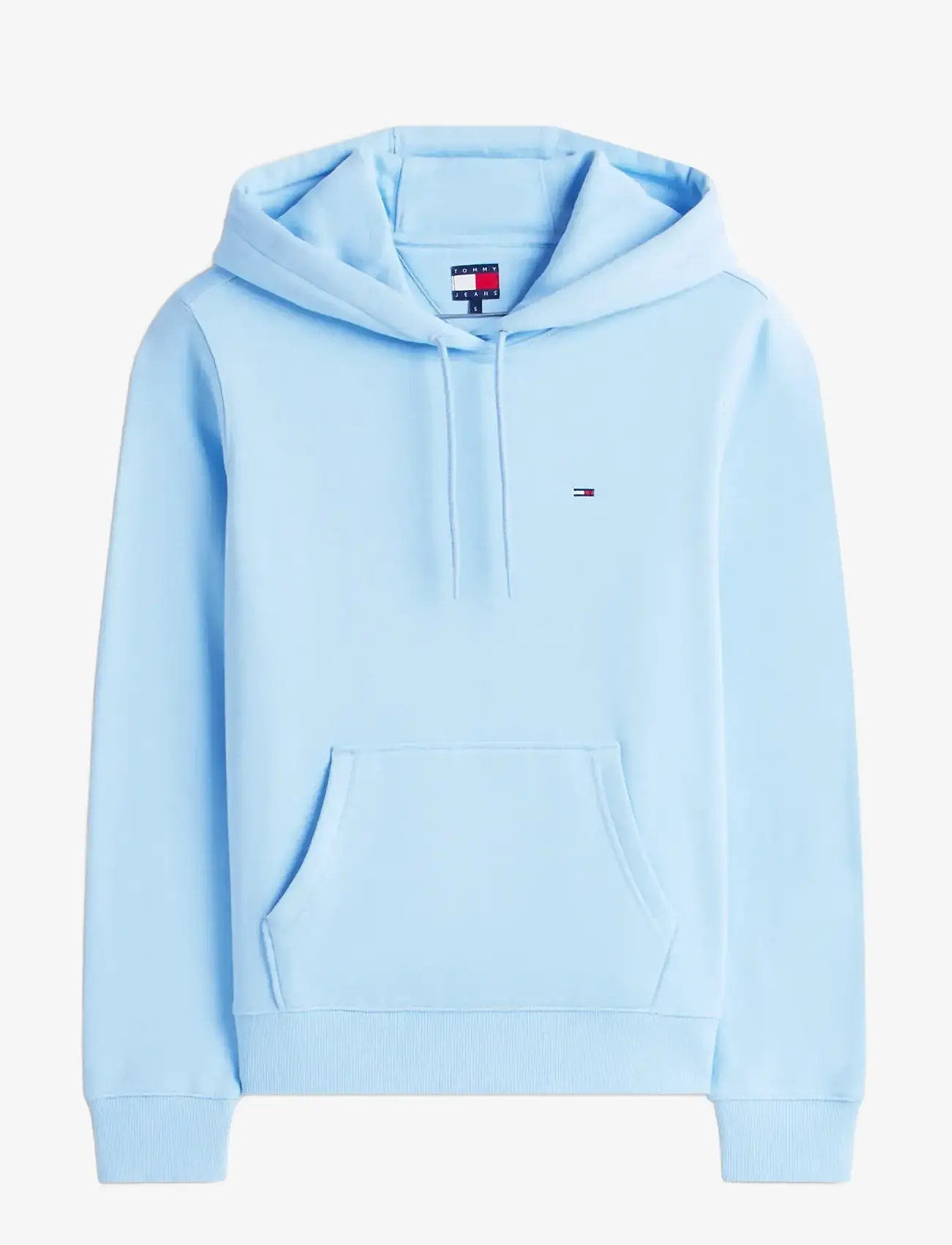 Tommy Jeans - TJW REG S FLAG HOODIE - hættetrøjer - light powdery blue - 1