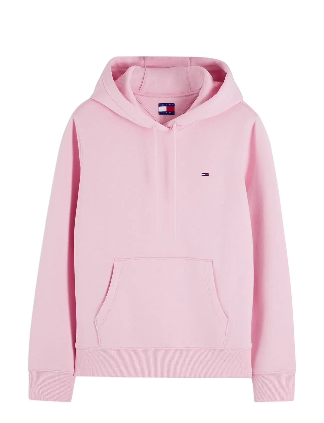 Tommy Jeans TJW REG S FLAG HOODIE - Sweatshirts - PINK SUGAR / pink/rose