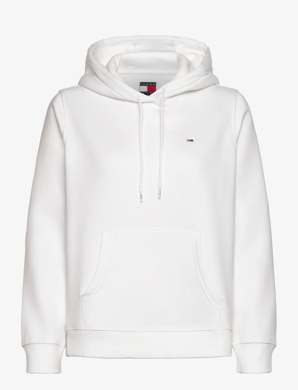 Tommy Jeans - TJW REG S FLAG HOODIE - hoodies - white - 1