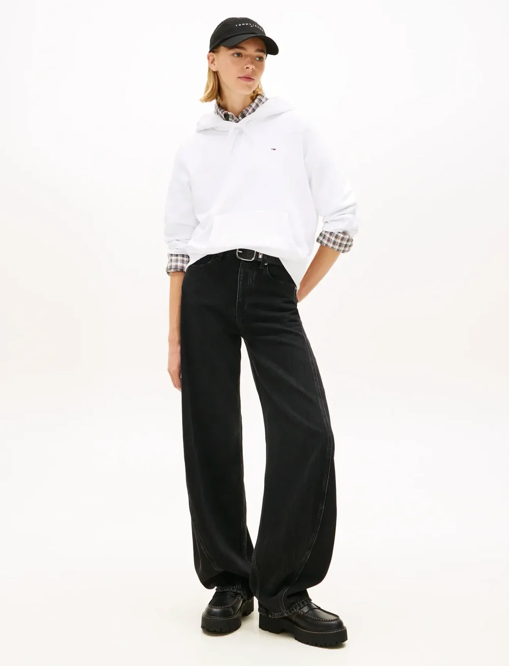 Tommy Jeans - TJW REG S FLAG HOODIE - hoodies - white - 3