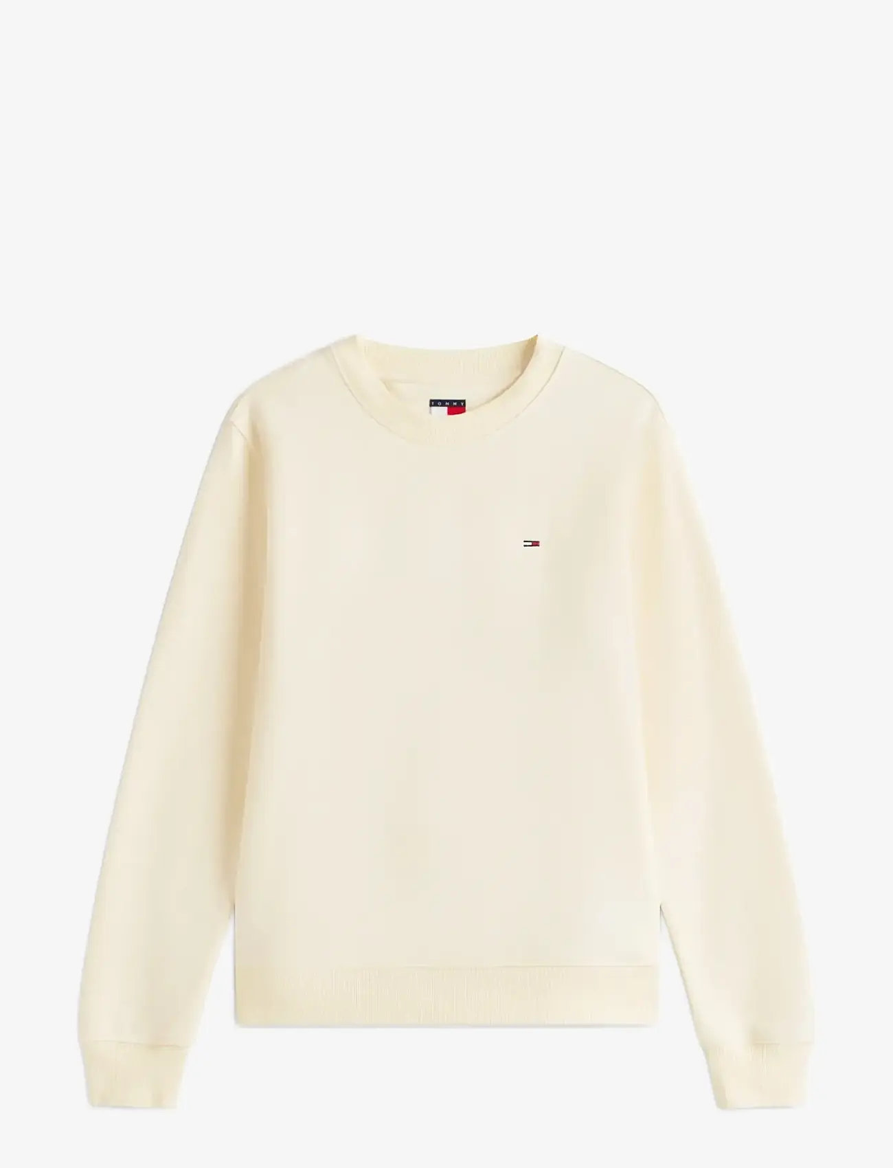 Tommy Jeans - TJW REG S FLAG CREW - vardagsstil - almost yellow - 1