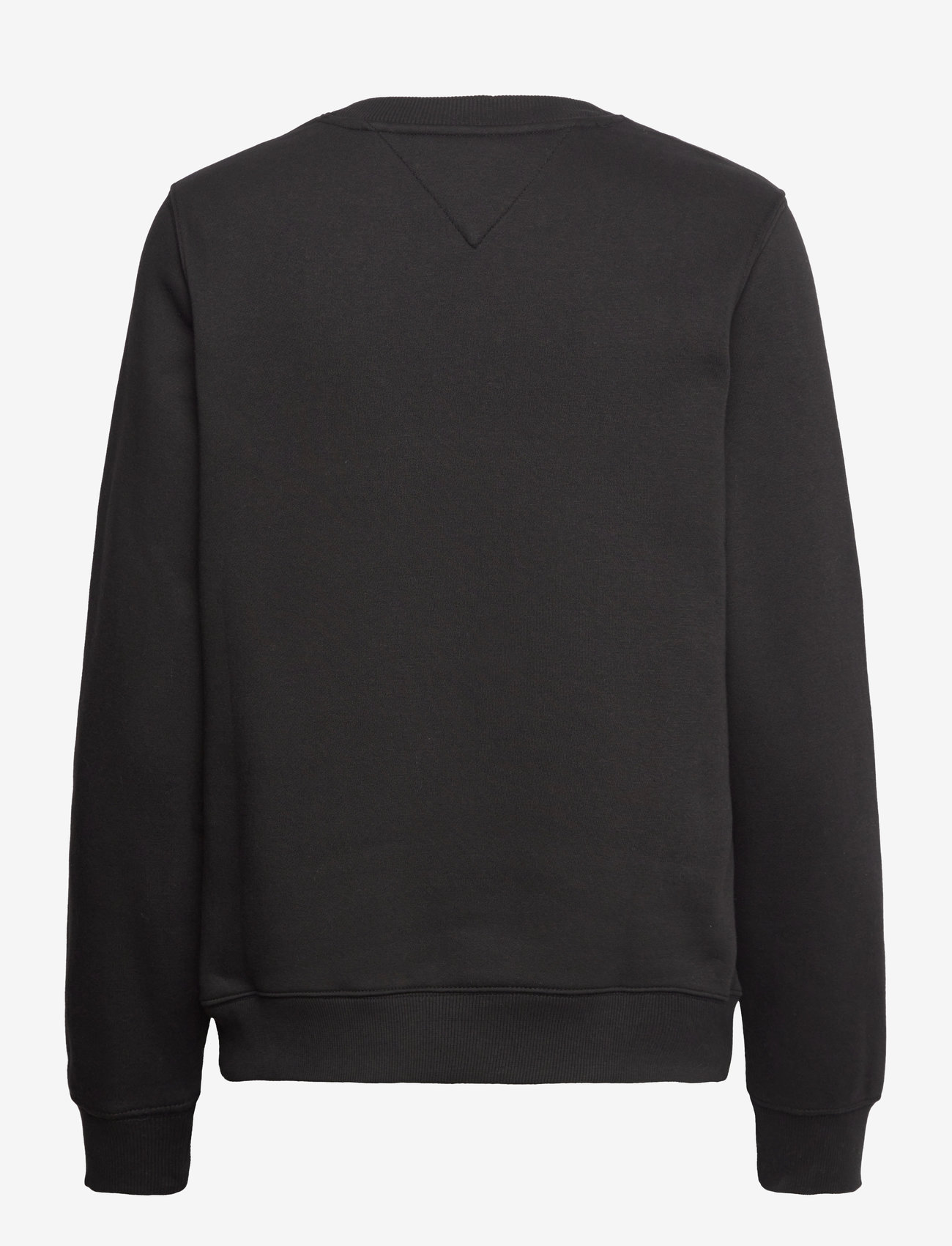 Tommy Jeans - TJW REG S FLAG CREW - dressipluusid - black - 2