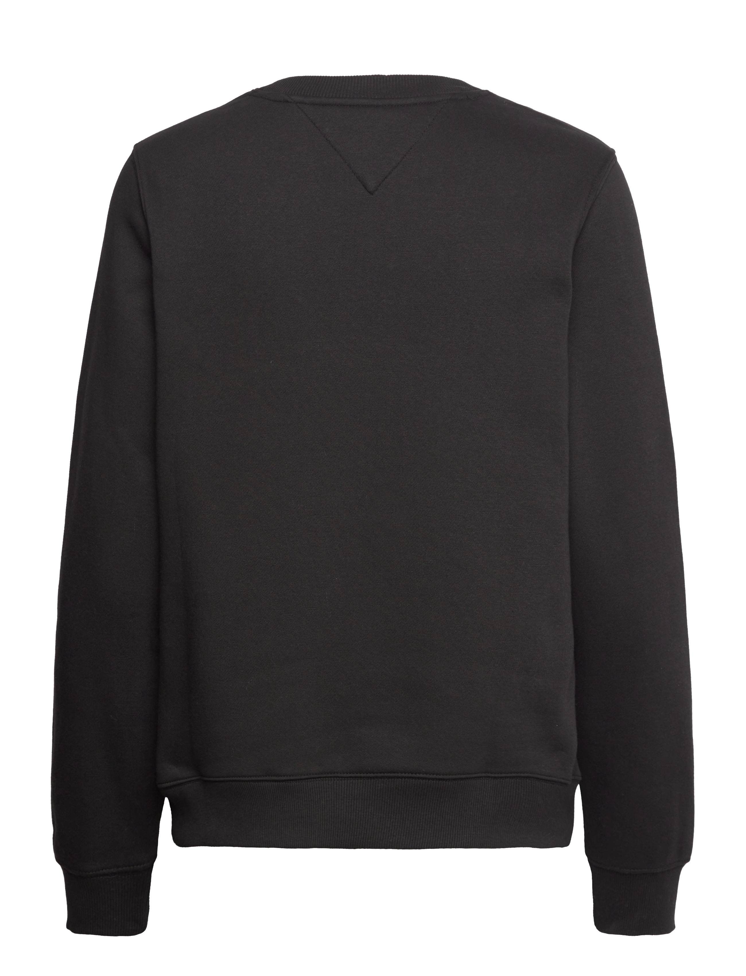 Tommy Jeans - TJW REG S FLAG CREW - dressipluusid - black - 2