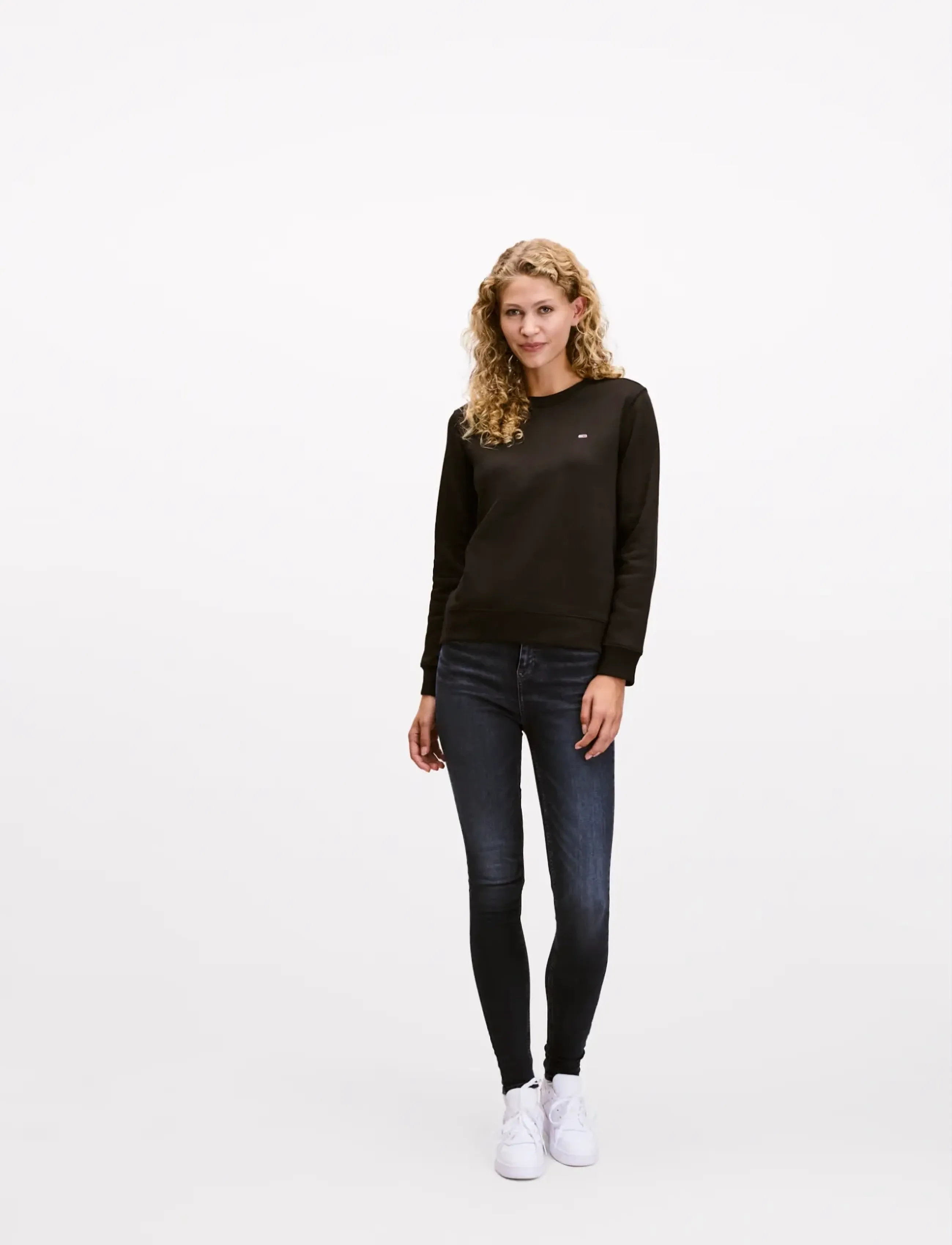 TOMMY JEANS Tjw Reg S Flag Crew sweatshirts dam – bild 5