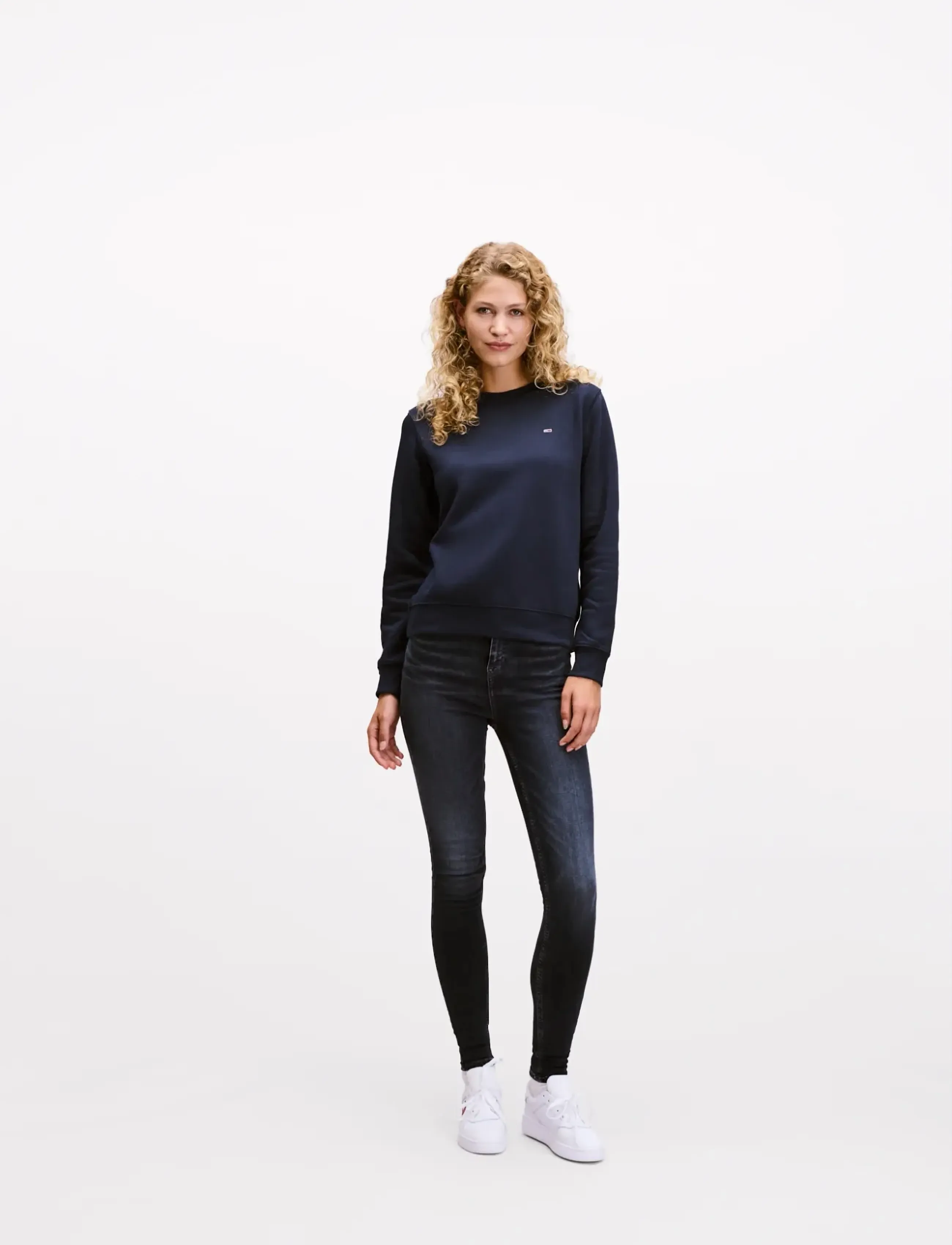 TOMMY JEANS Tjw Reg S Flag Crew sweatshirts dam – bild 5