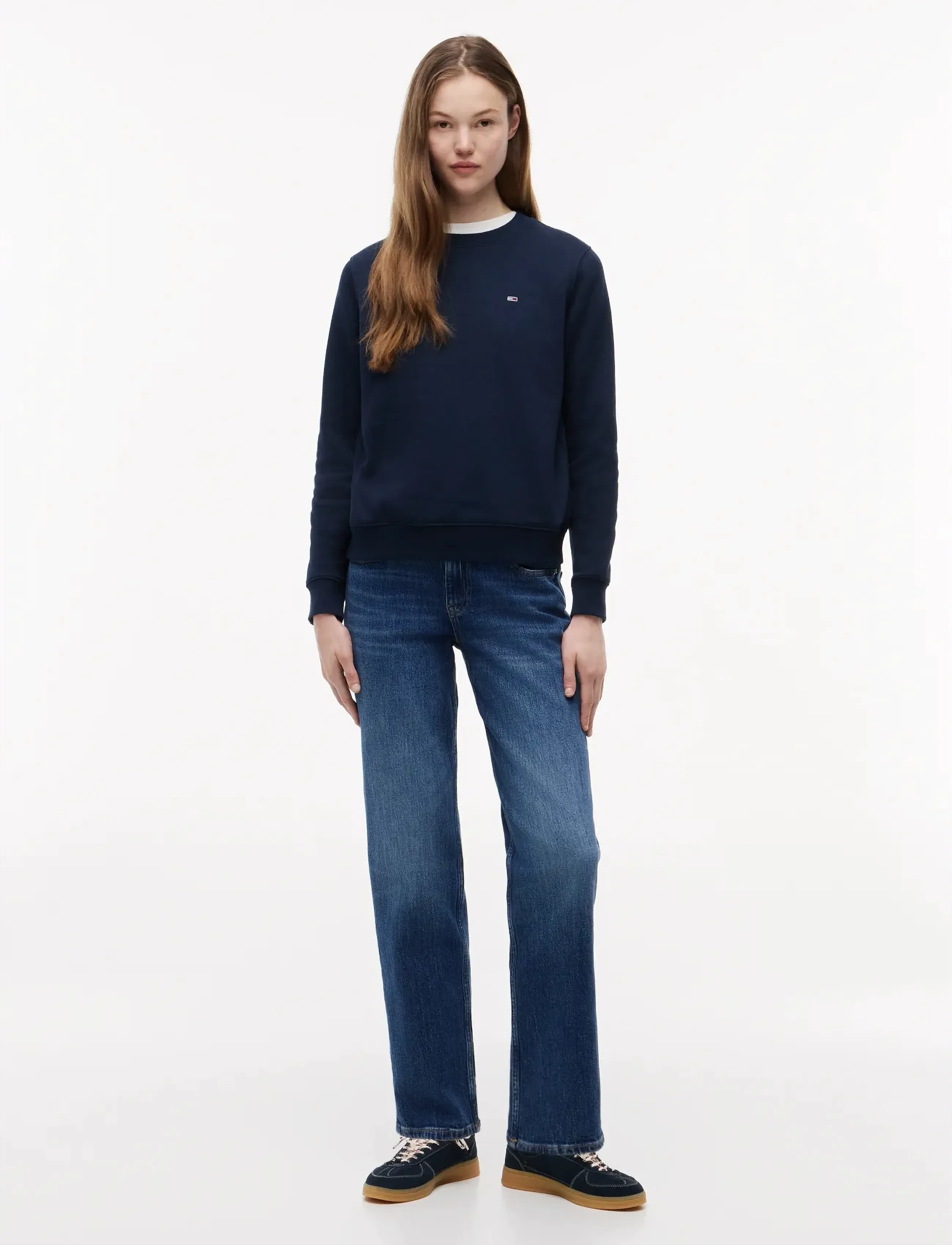 TOMMY JEANS Tjw Reg S Flag Crew sweatshirts dam – bild 7
