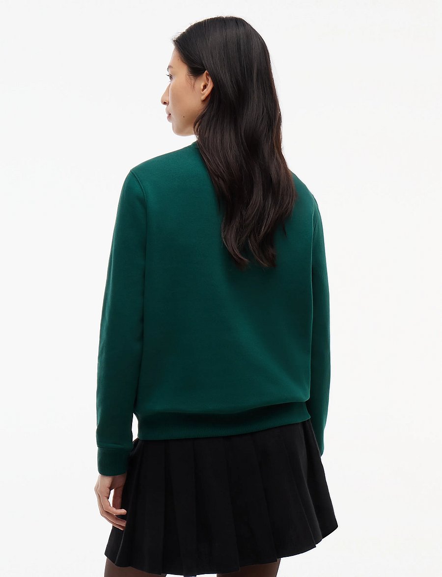 Tommy Jeans - TJW REG S FLAG CREW - everyday style - elegant green - 2