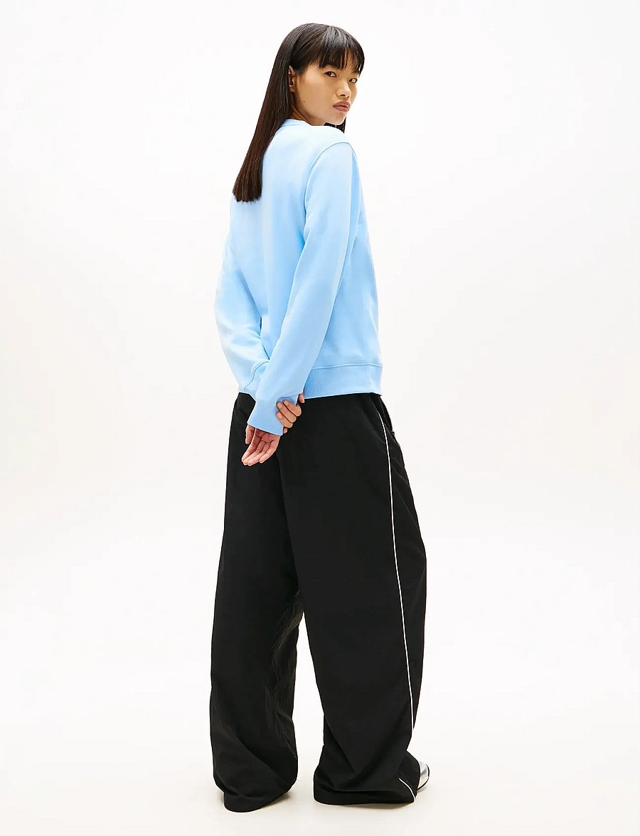 Tommy Jeans - TJW REG S FLAG CREW - sweatshirts - light powdery blue - 2