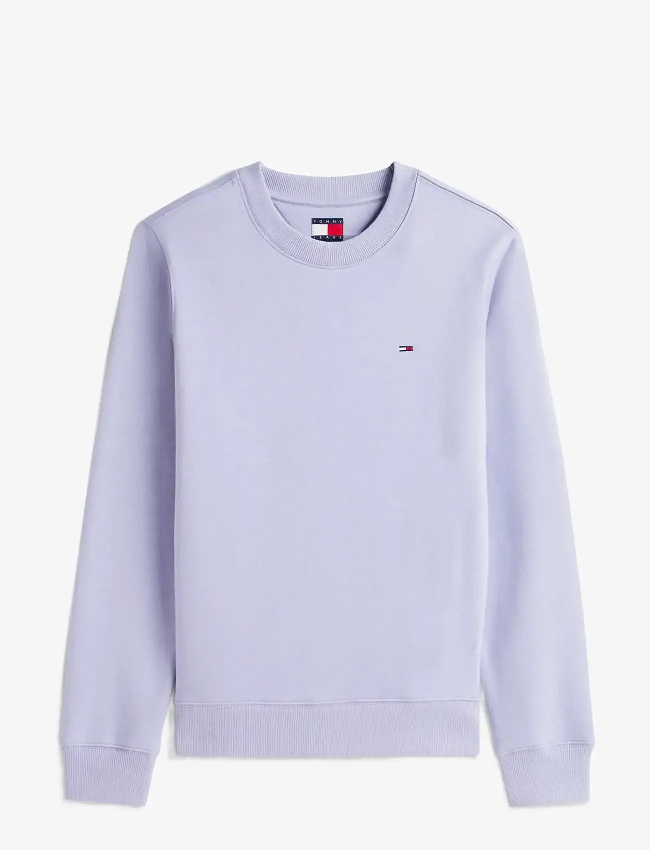 Tommy Jeans - TJW REG S FLAG CREW - alltags-style - periwinkle dusk - 1