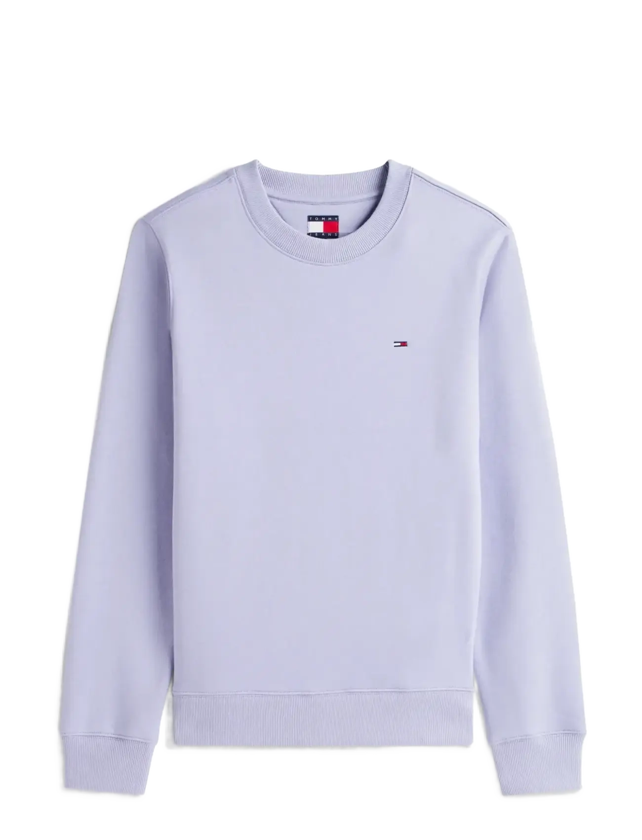 Tommy Jeans TJW REG S FLAG CREW - Clothing - PERIWINKLE DUSK / purple