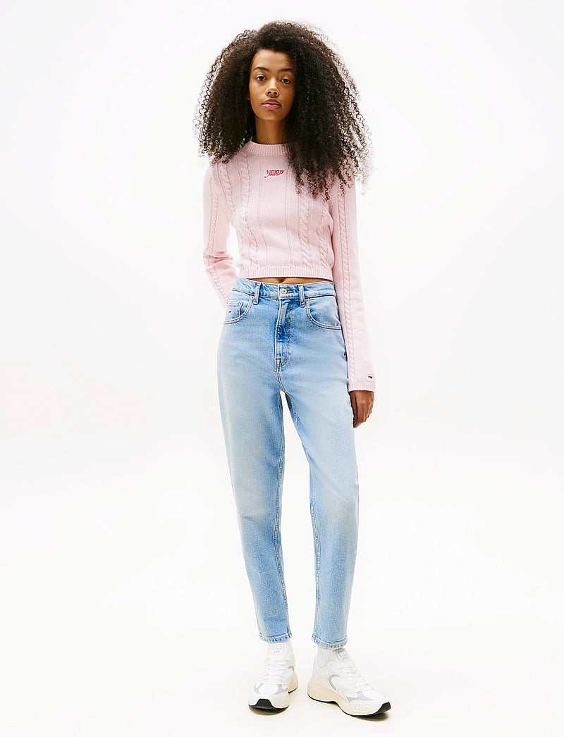 Tommy Jeans - MOM JEAN UH TPR BI0112 CO - regular jeans - denim light - 0