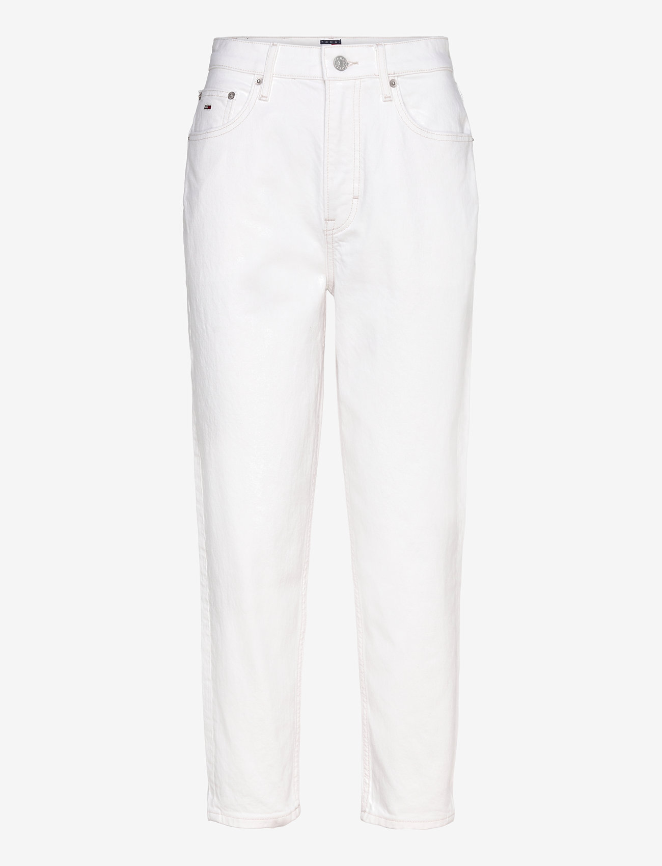 Tommy Jeans - MOM JEAN UH TPR  BI4191 - denim white - 1