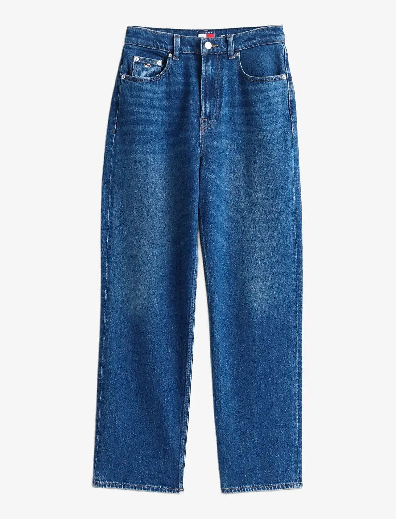 Tommy Jeans - LAYLA HR SLIM STR BI0152 CO - liibuvad teksad - denim dark - 1