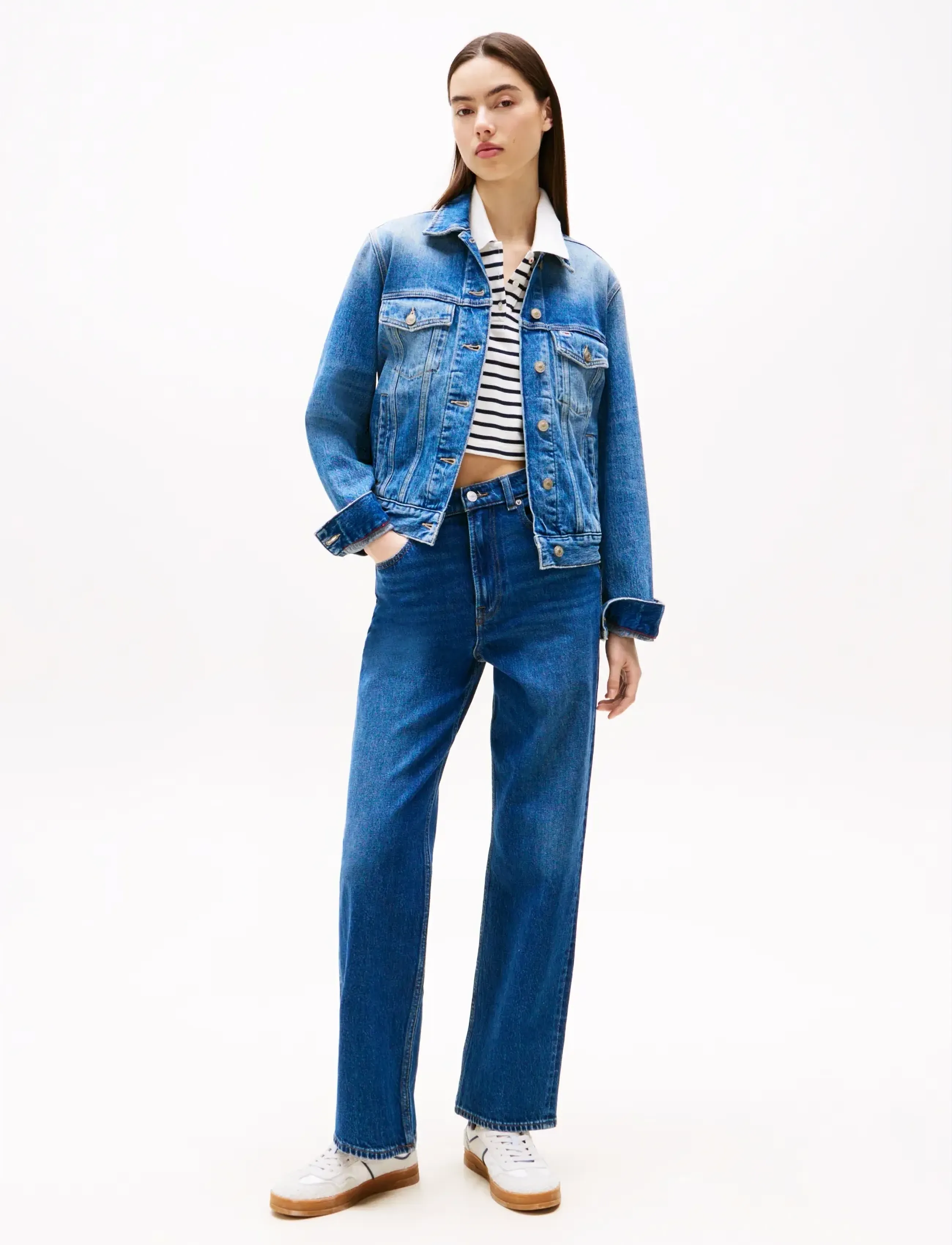 TOMMY JEANS 'High Rise Slim Straight' raka jeans dam – bild 3
