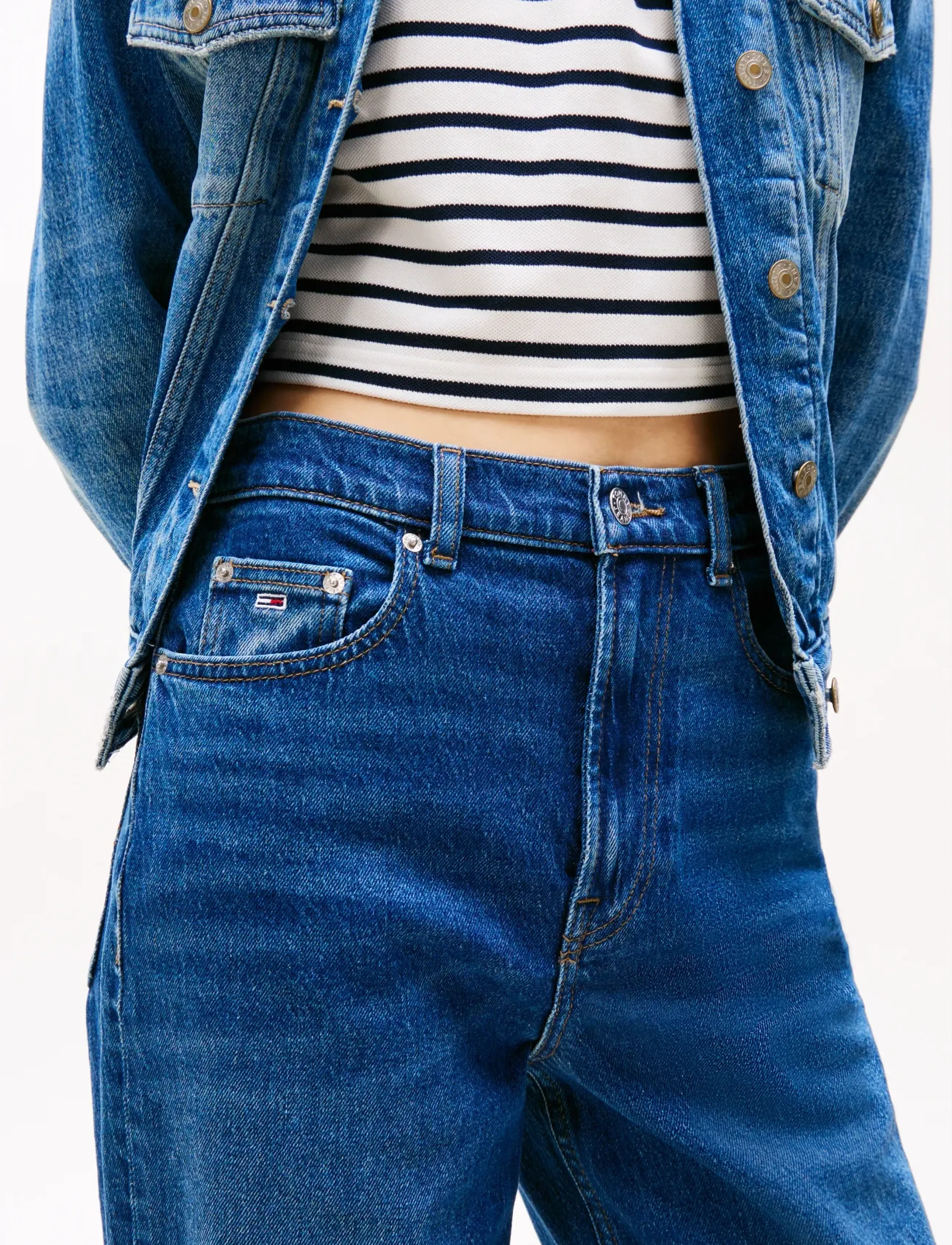 TOMMY JEANS 'High Rise Slim Straight' raka jeans dam – bild 5
