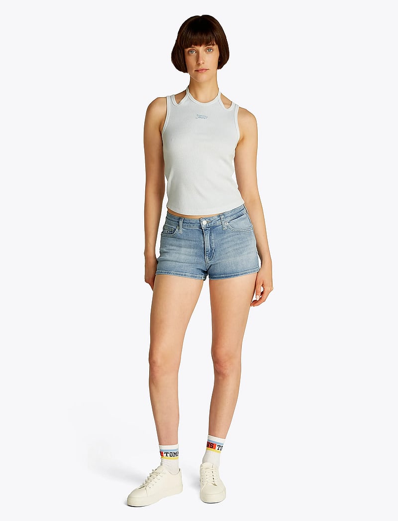 Tommy Jeans - NORA SHORT BI8219 - jorts - denim light - 4