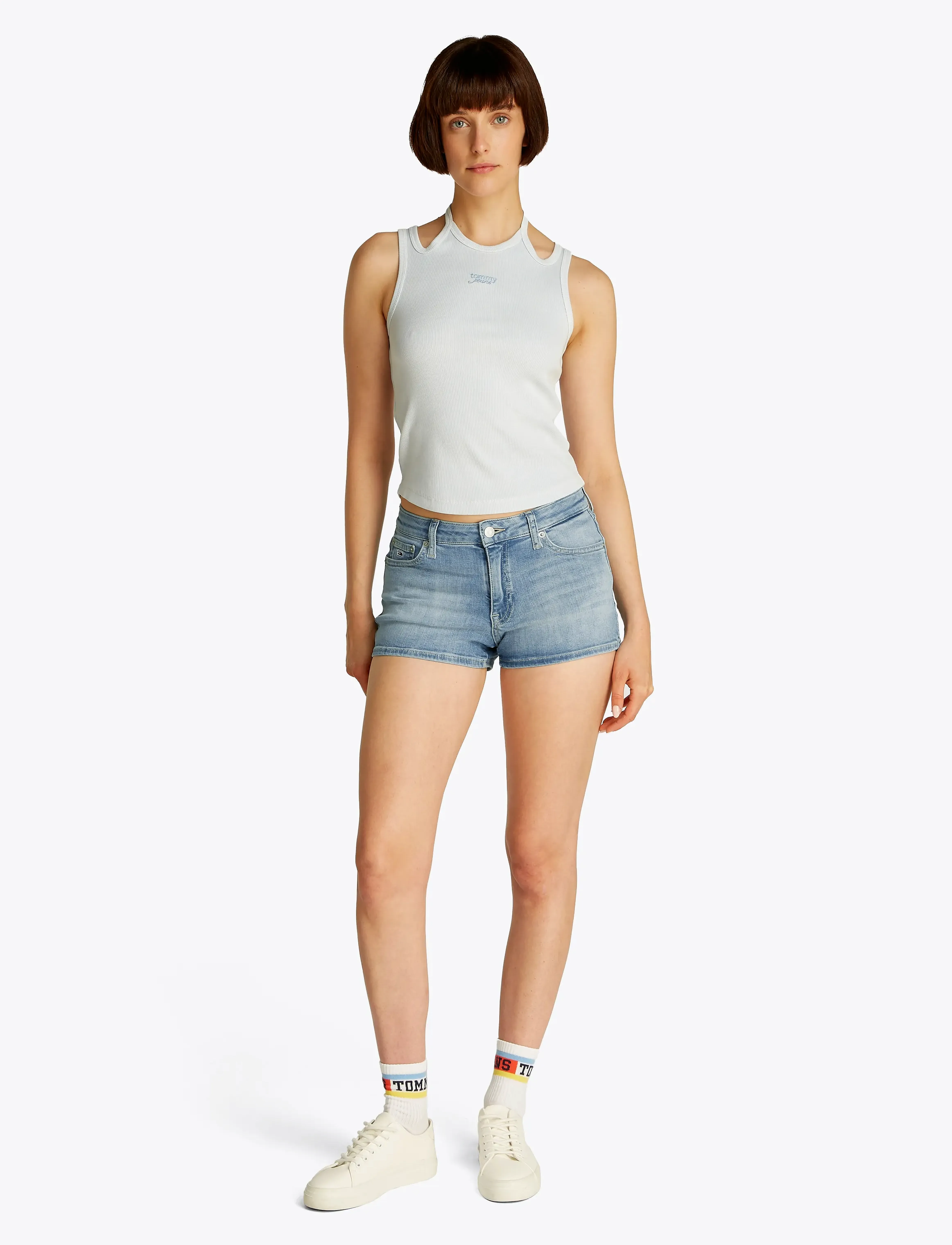 Tommy Jeans - NORA SHORT BI8219 - denim light - 4