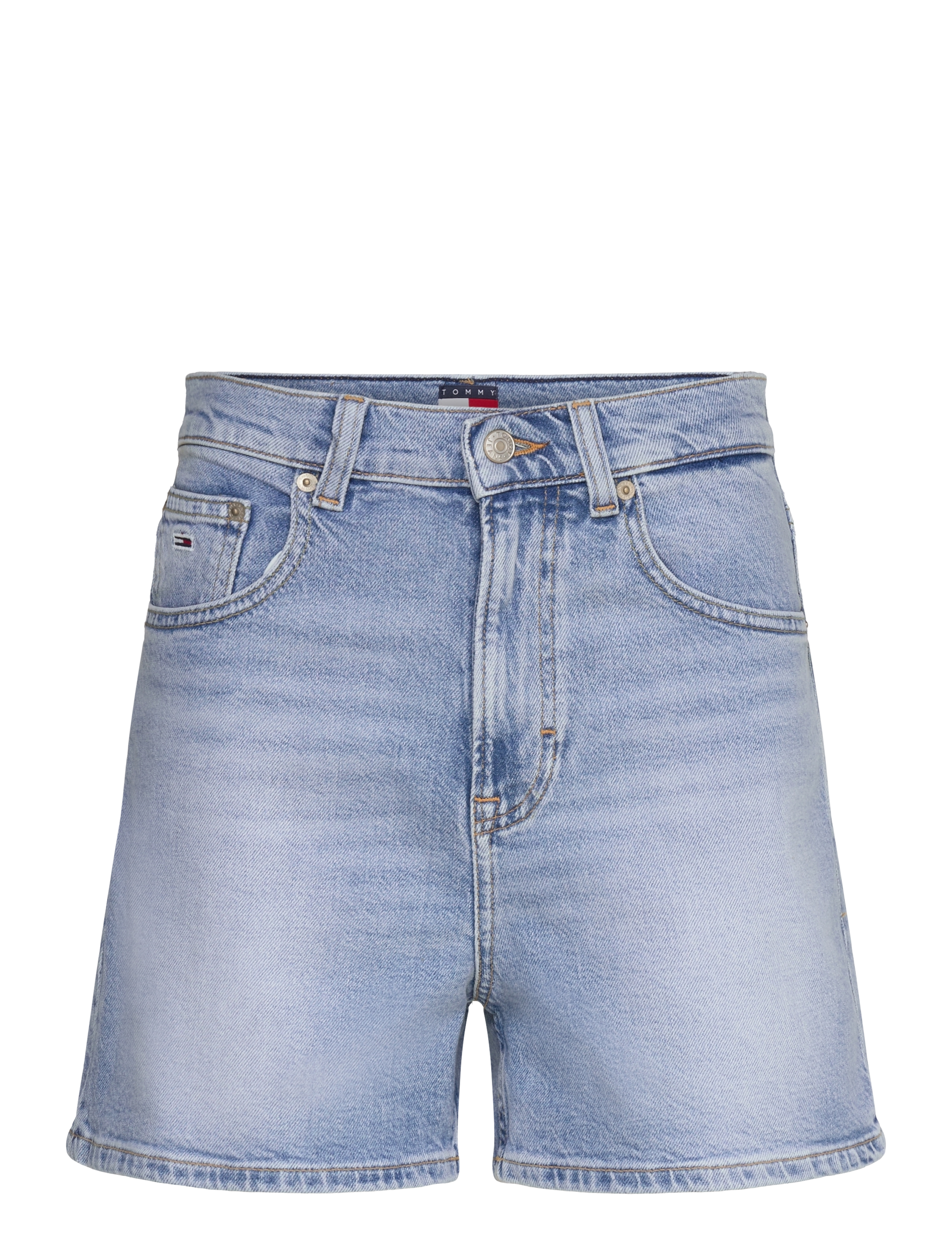 Tommy Jeans MOM SHORT BI0112 - Shorts - DENIM LIGHT / blue