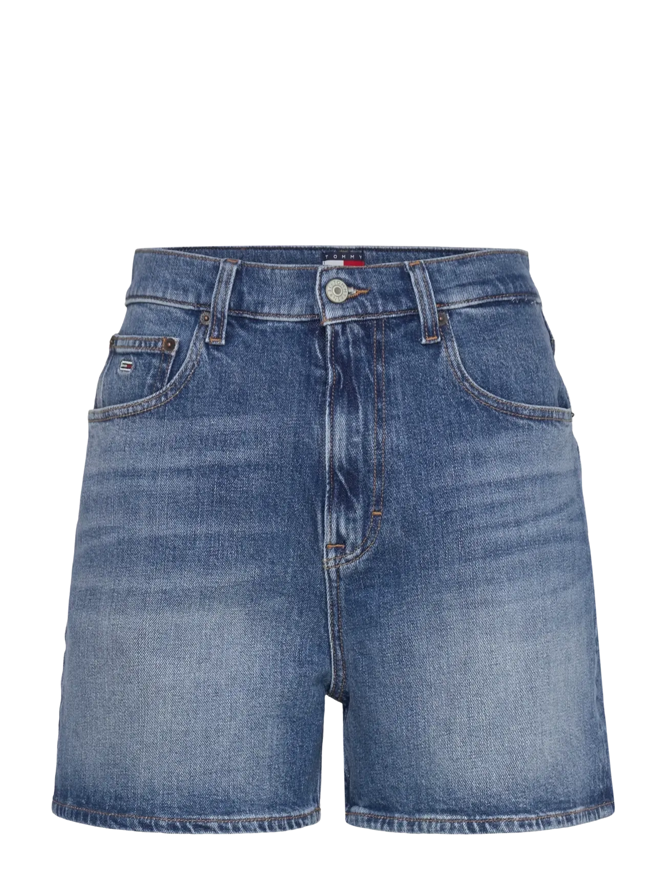 TOMMY JEANS Mom Kurz Bi0134 Blau - 27 - Damen