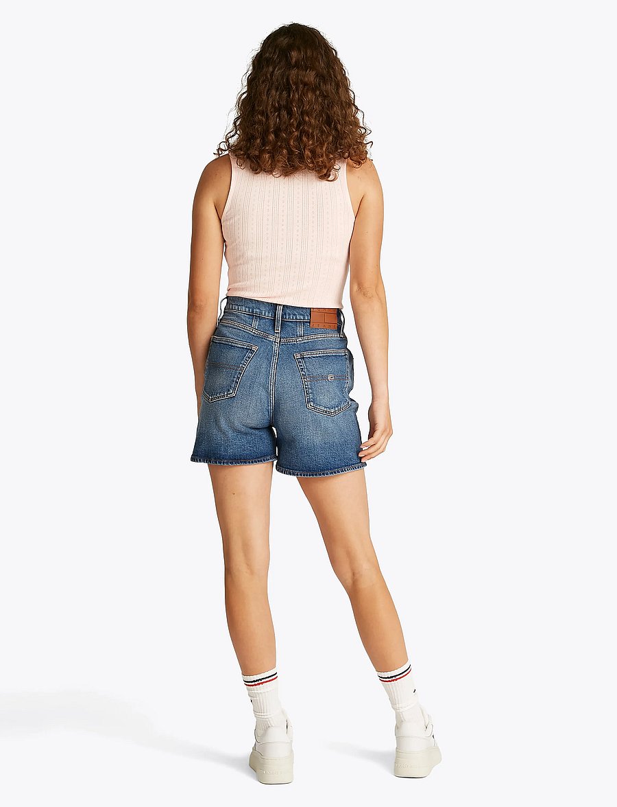 Tommy Jeans - MOM SHORT BI0134 - jeansshorts - denim medium - 3