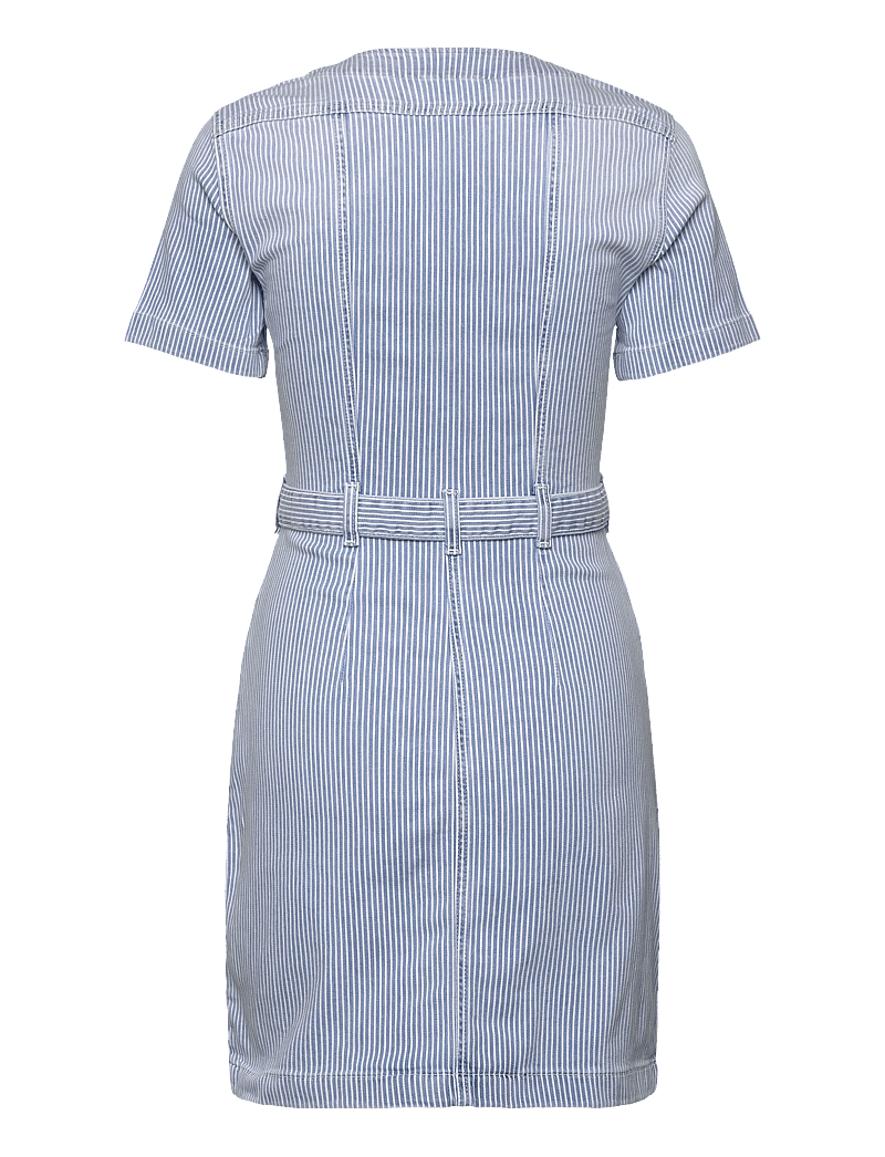 Tommy Jeans - SLIM BTNTR DRESS BI6136 - jeanskleider - denim medium - 2