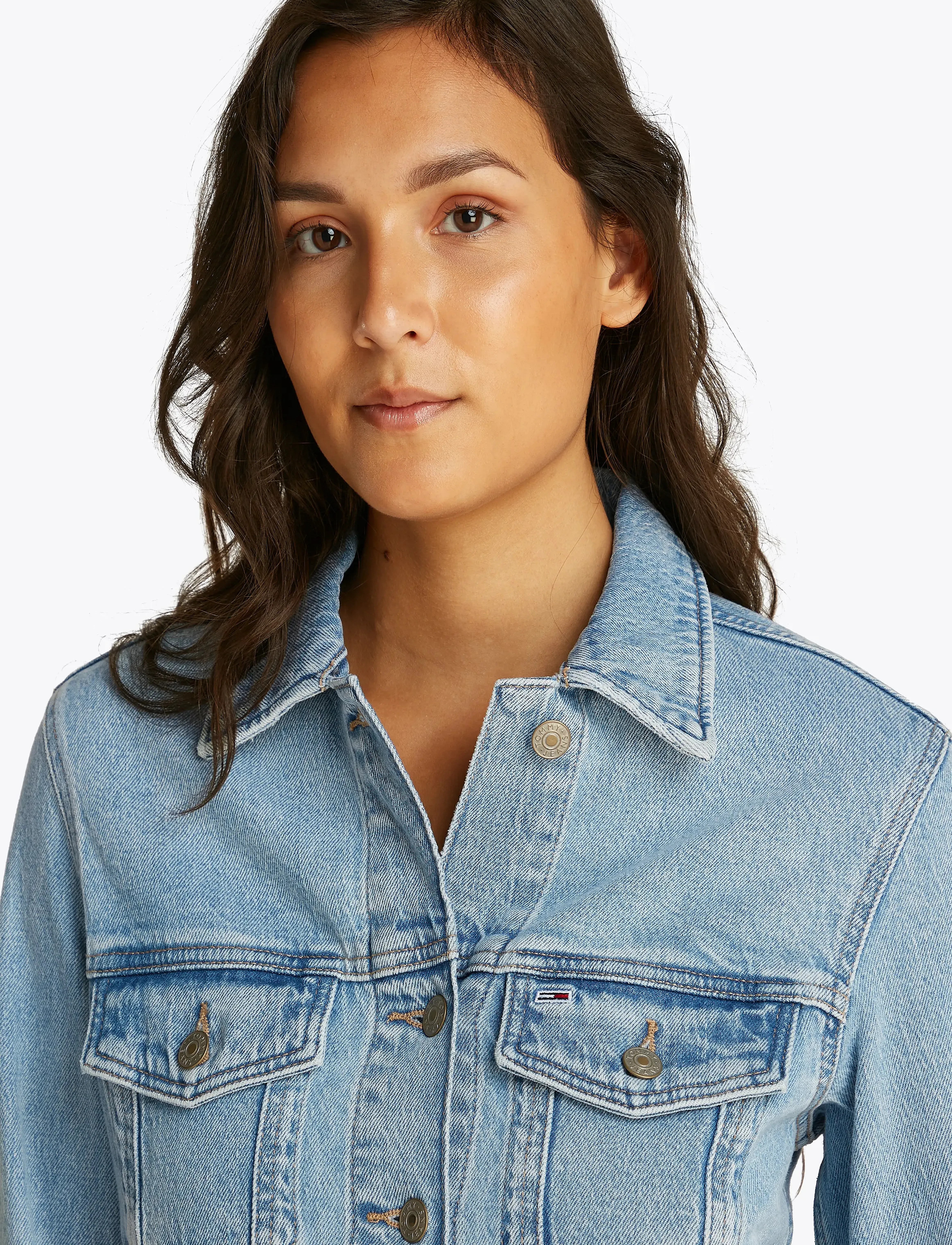 Tommy Jeans - CLASSIC TRUCKER JACKET BI8110 - denim light - 5