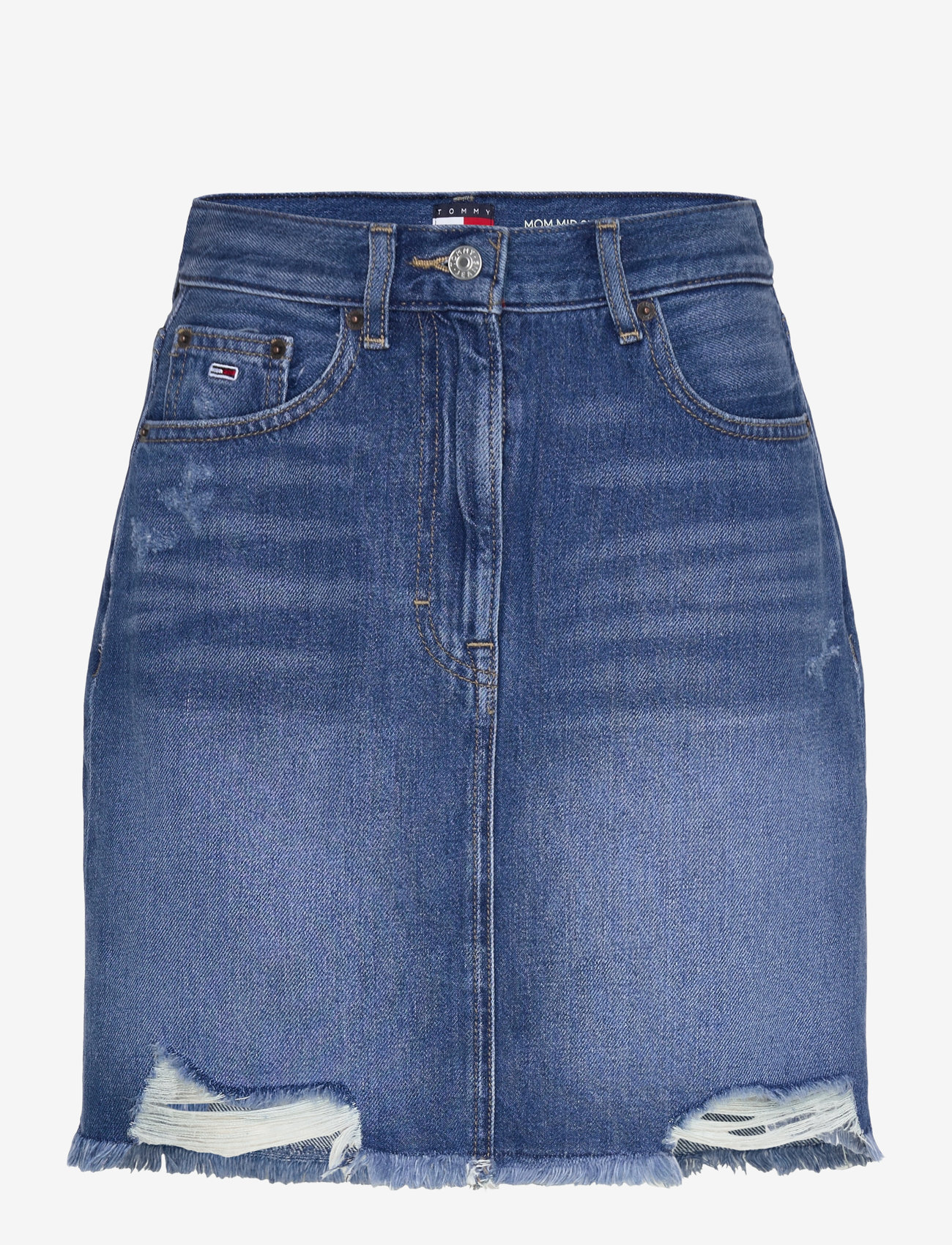 Tommy Jeans - MOM SKIRT BI8057 - jeanskjolar - denim dark - 1
