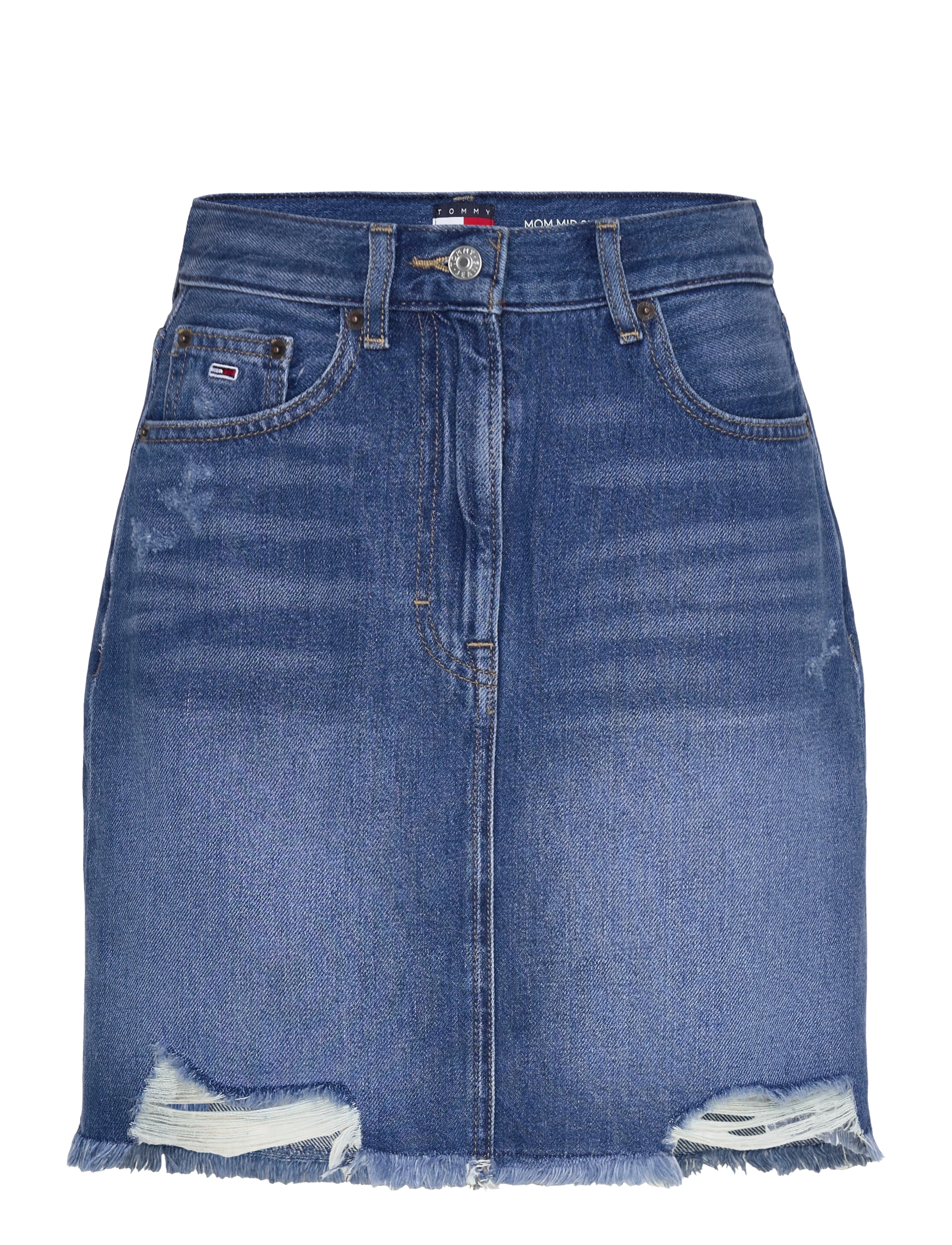 Tommy Jeans - MOM SKIRT BI8057 - jeansröcke - denim dark - 1