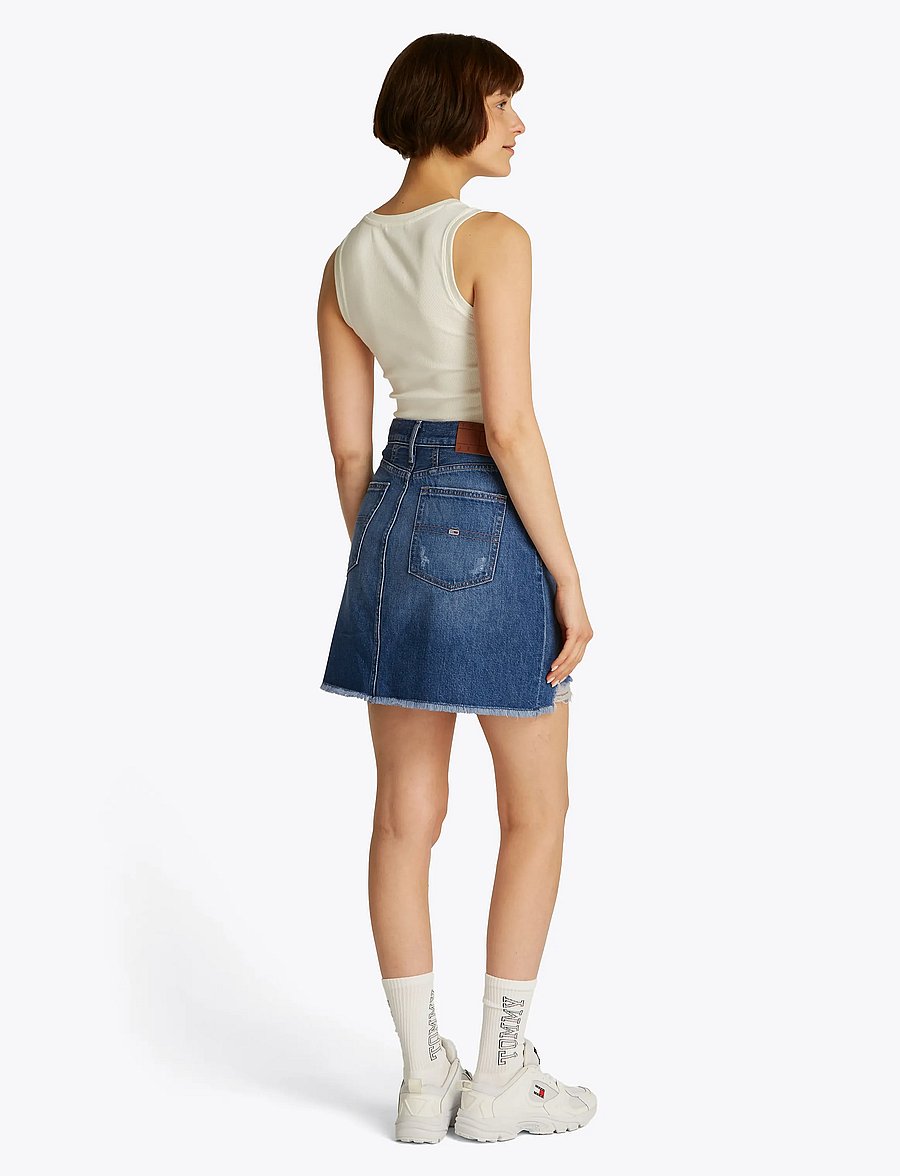 Tommy Jeans - MOM SKIRT BI8057 - jeansröcke - denim dark - 3