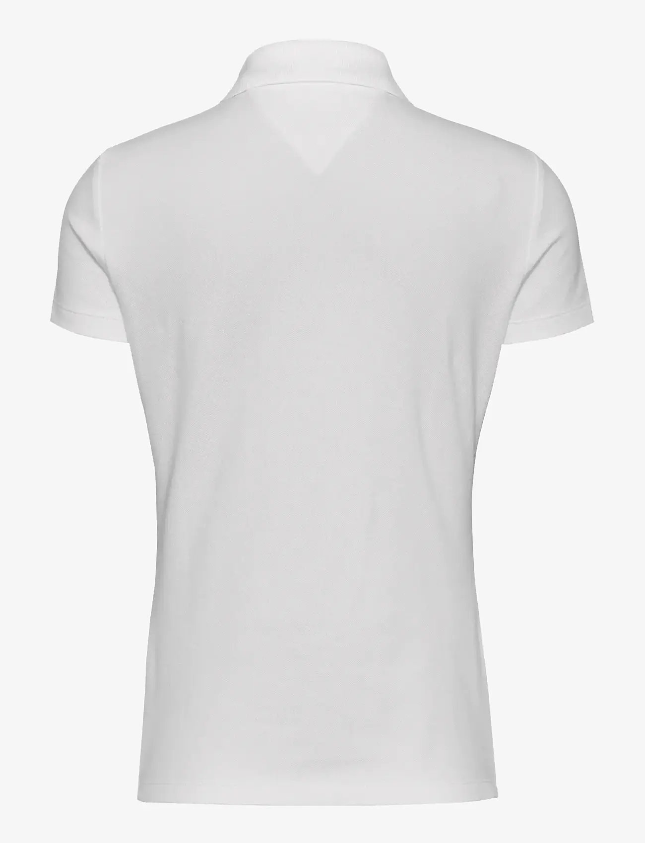 Tommy Jeans - TJW SLIM ESSENTIAL POLO SS - oberteile & t-shirts - ecru - 2