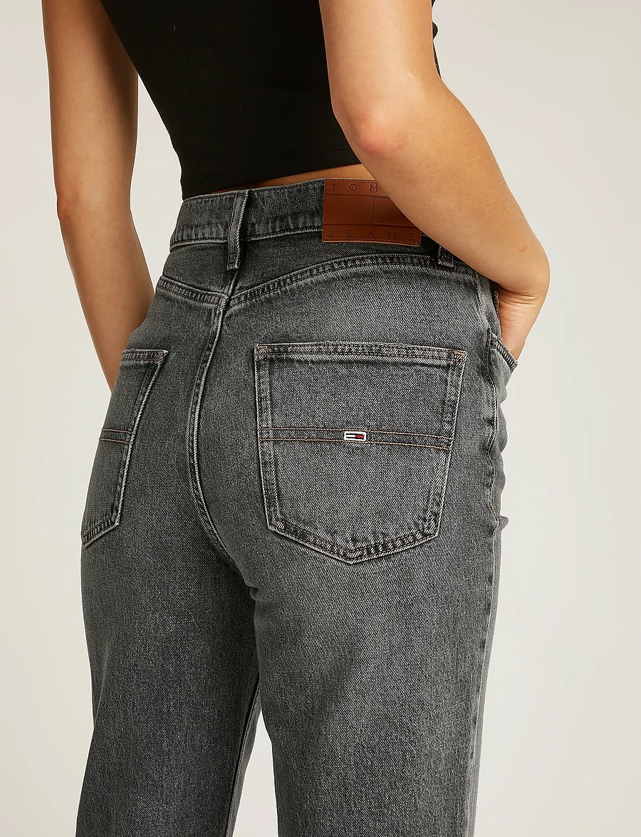 Tommy Jeans - LAYLA HR SLIM STRAIGHT AI6184 - denim black - 4