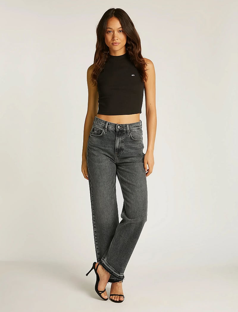 Tommy Jeans - LAYLA HR SLIM STRAIGHT AI6184 - denim black - 5