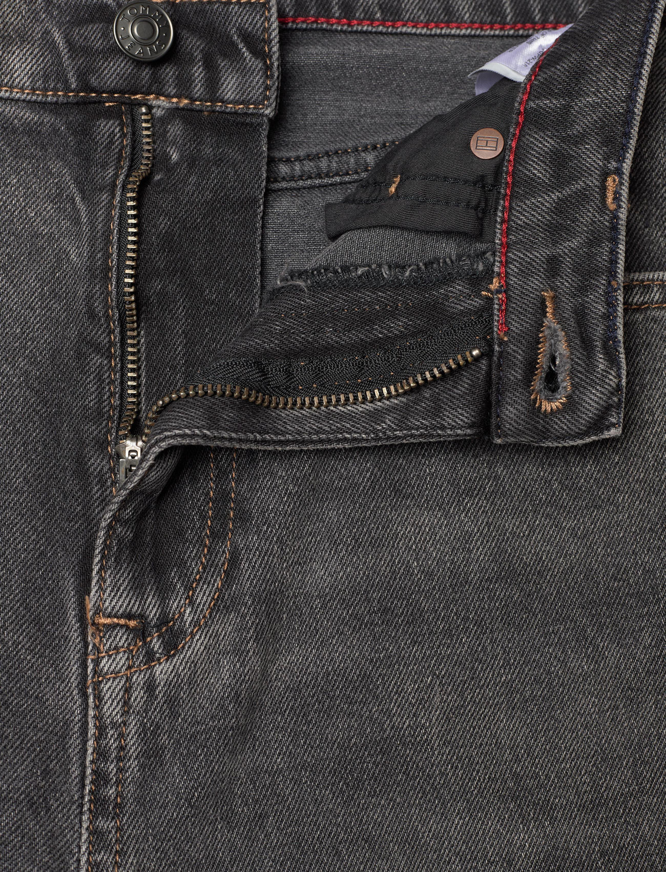 Tommy Jeans - LAYLA HR SLIM STRAIGHT AI6184 - denim black - 2
