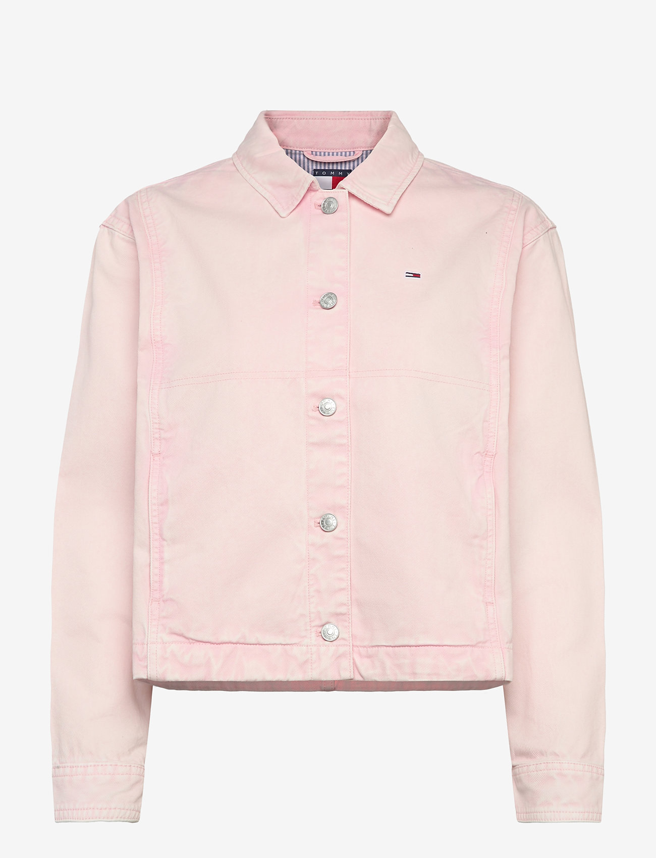 Tommy Jeans - TJW ESSENTIAL COTTON GMD JACKET - precious pink - 1
