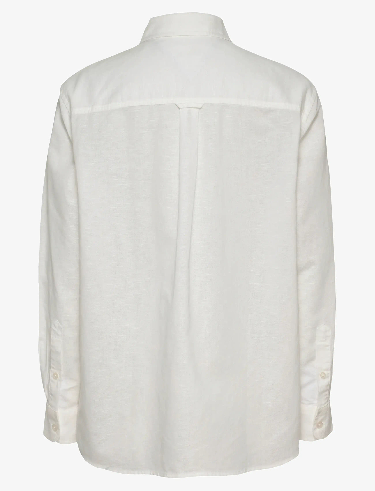 Tommy Jeans - TJW RLX LINEN SHIRT - langärmlige hemden - ecru - 1