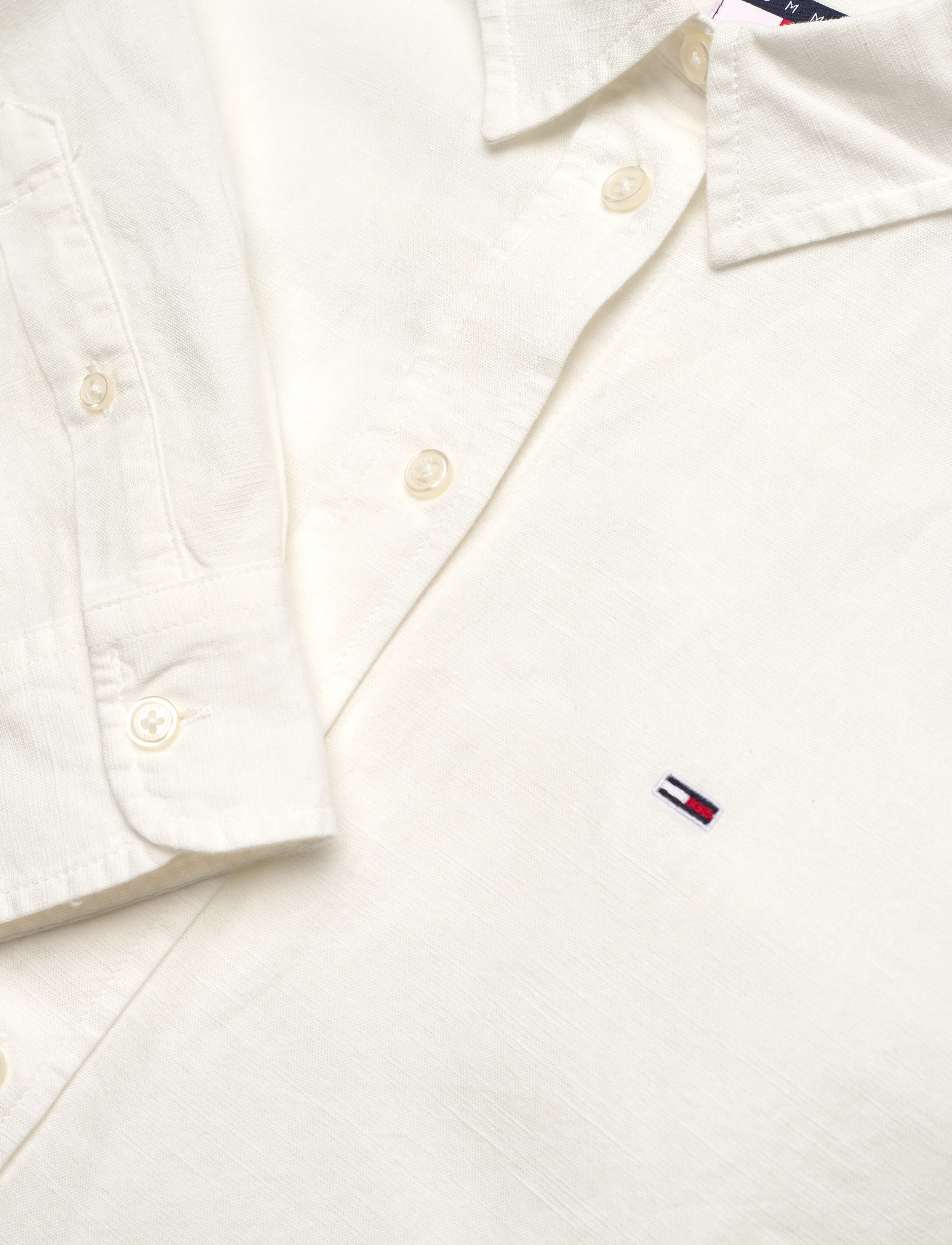 Tommy Jeans - TJW RLX LINEN SHIRT - ecru - 3