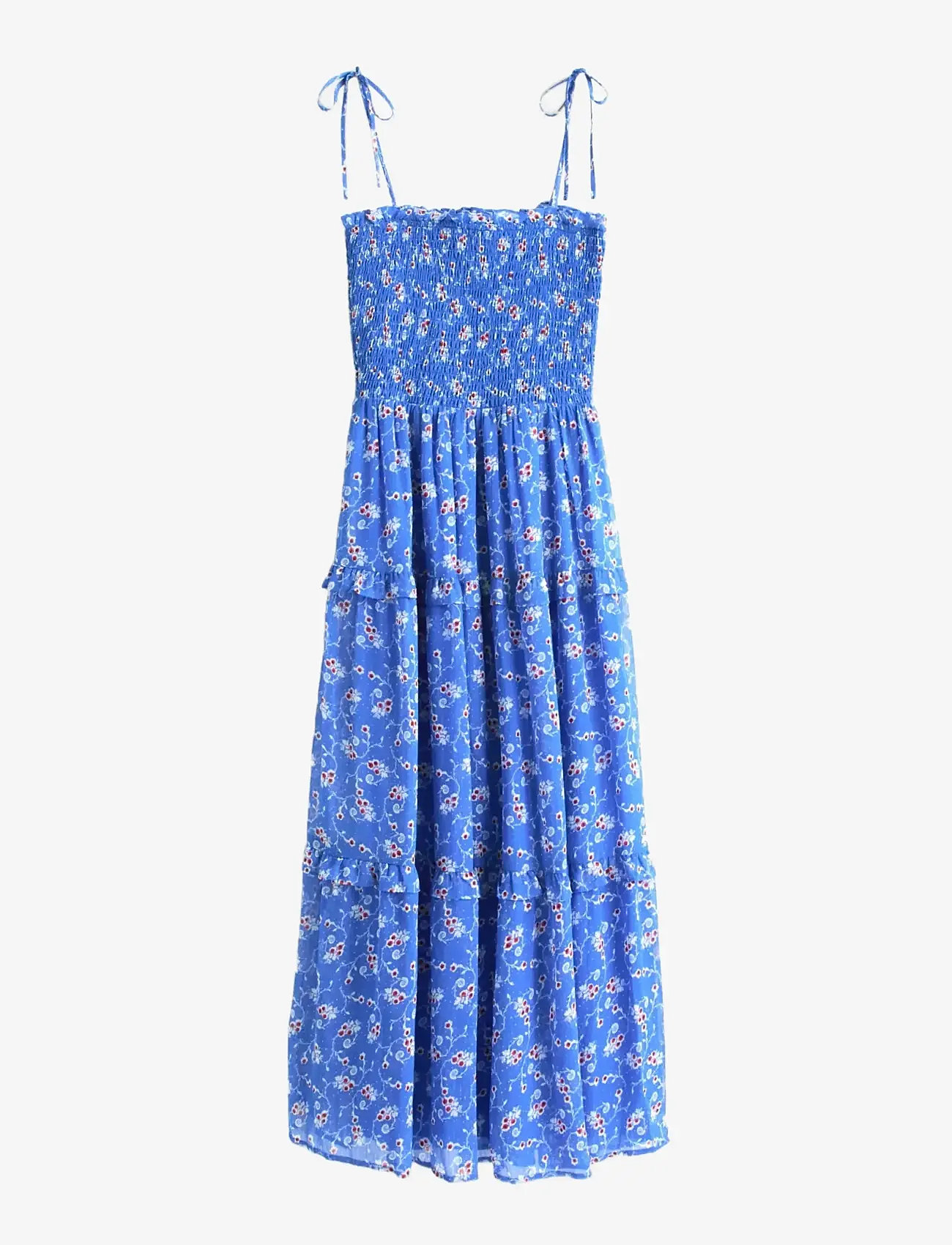 Tommy Jeans - TJW AOP CHIFFON MAXI DRESS EXT - sommerkleider - empire blue aop - 1