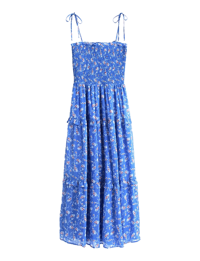 Tommy Jeans - TJW AOP CHIFFON MAXI DRESS EXT - sommerkleider - empire blue aop - 1